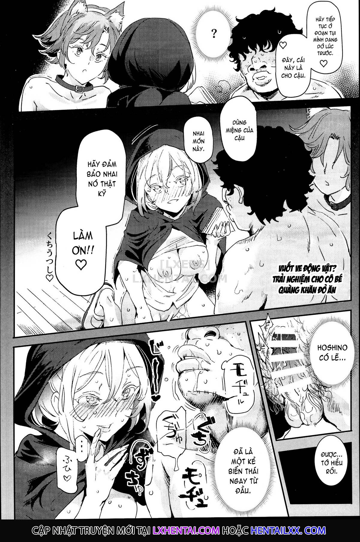 Đọc truyện hentai The Old School Building's Backstage Festival - Chap 2 - Is Your Order Mating? Animal Petting Cafe Edition