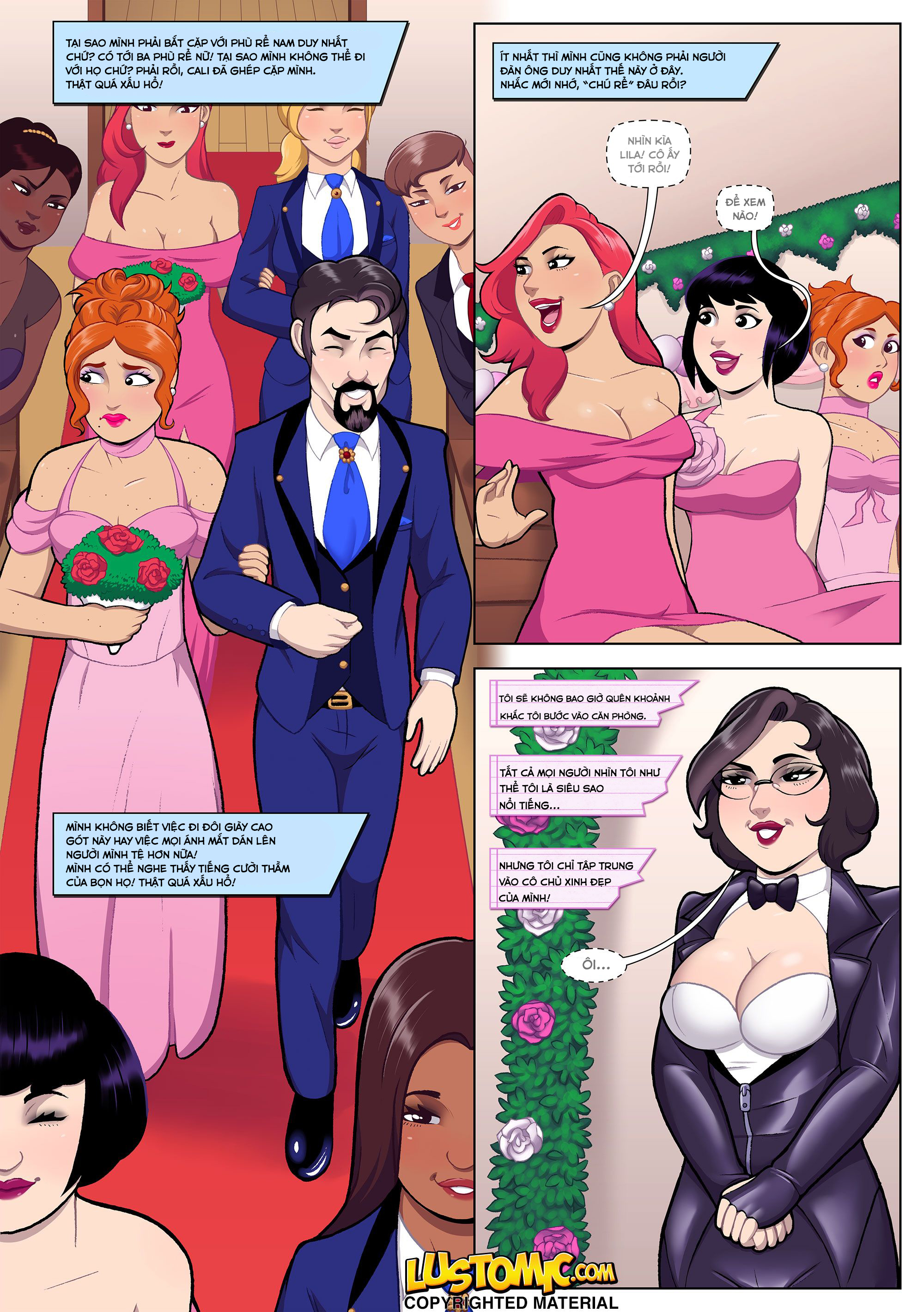 Đọc truyện hentai Her Sissy Bride - Oneshot.