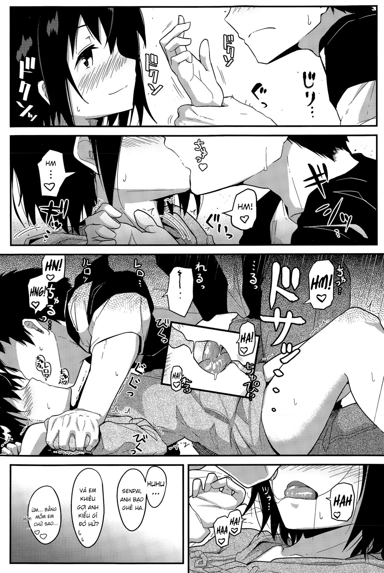 Đọc truyện hentai Senpai Kouhai Danjo Jijou - Oneshot