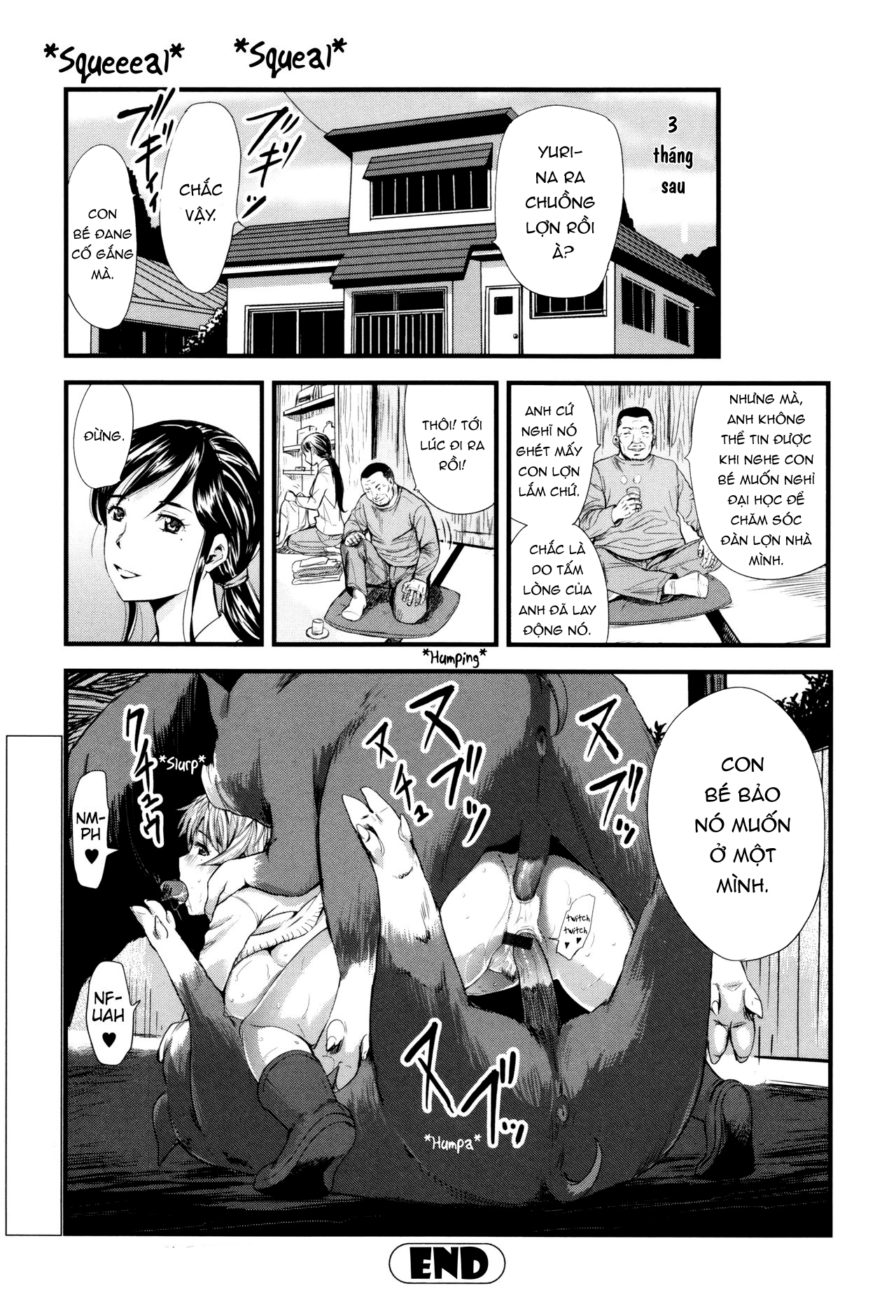 Đọc truyện hentai Mẹ con nhà lợn - Oneshot