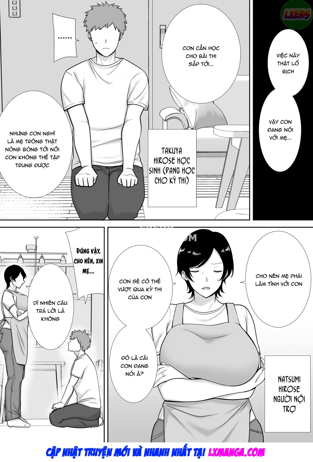 Đọc truyện hentai Mẹ cũng là phụ nữ - Chap 1 - Không che