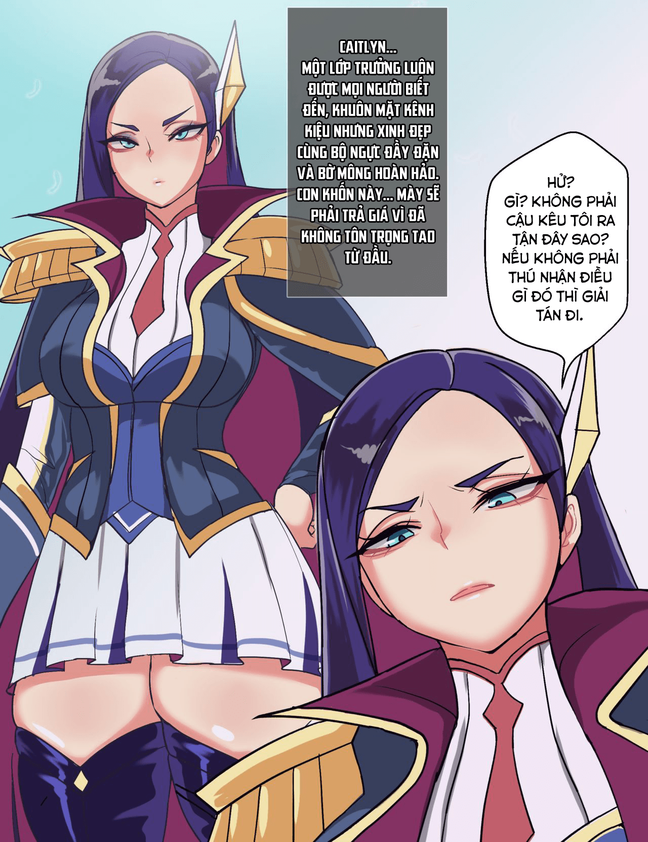 Đọc truyện hentai Caitlyn Học Viện Tình Dục - Đ* xong xoá