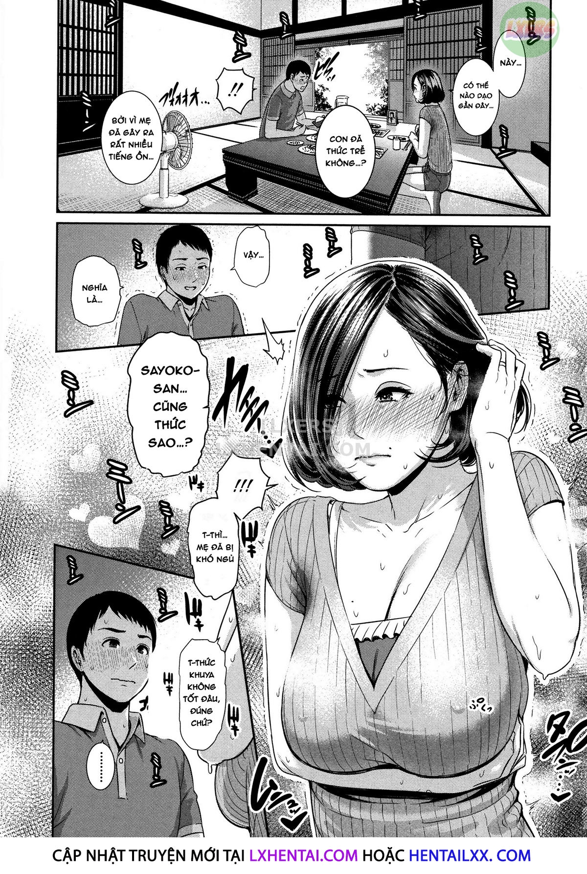 Đọc truyện hentai Drowning in Sex With Mom - Chap 1