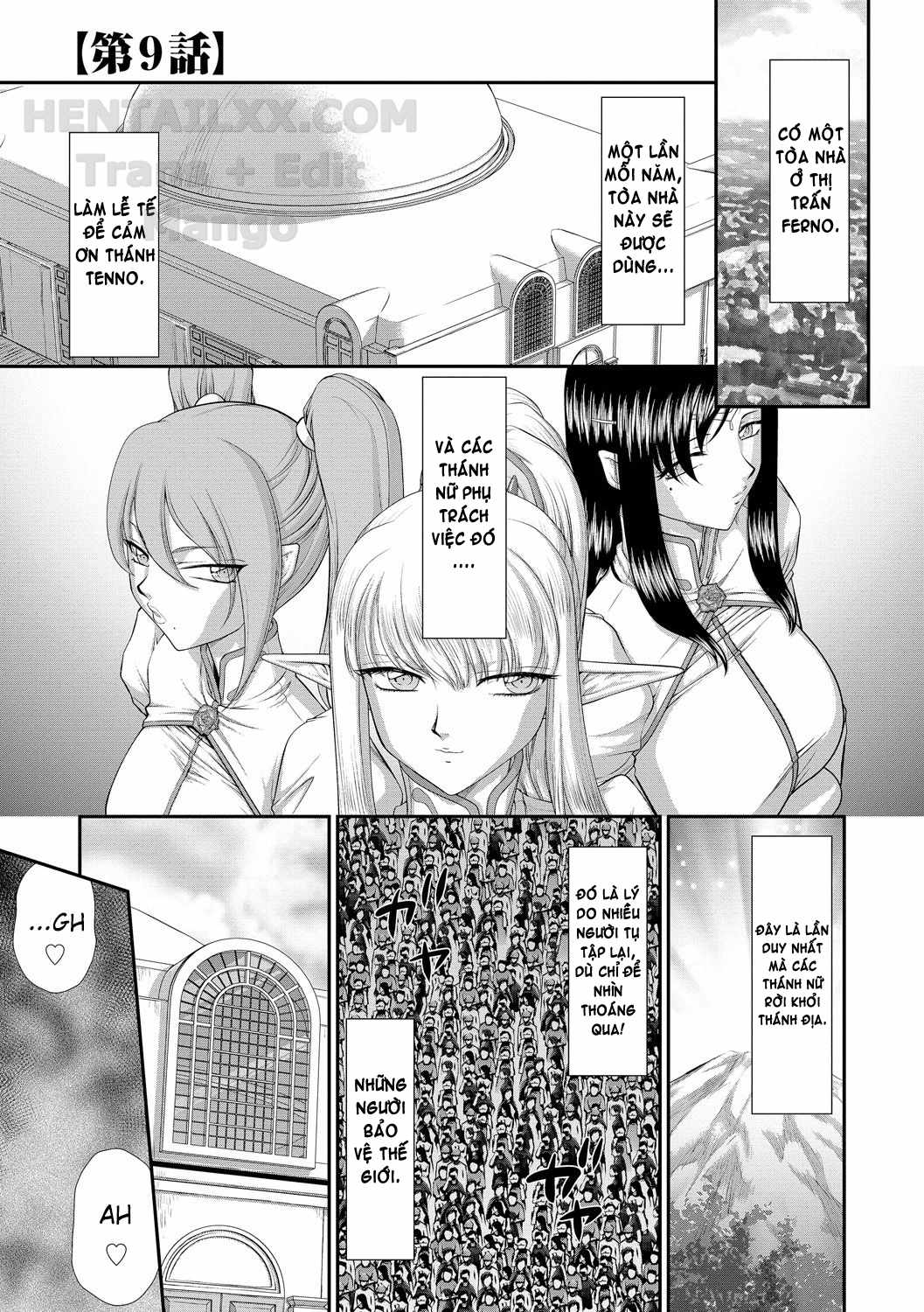 Đọc truyện hentai Inraku No Seijo Elvine - Chap 9