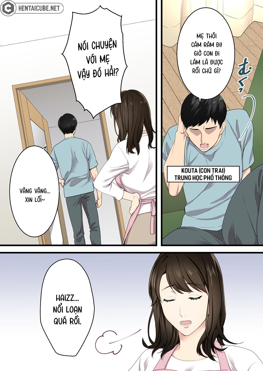 Đọc truyện hentai Mẹ con khắc khẩu đã trở thành người tình - Chap 1