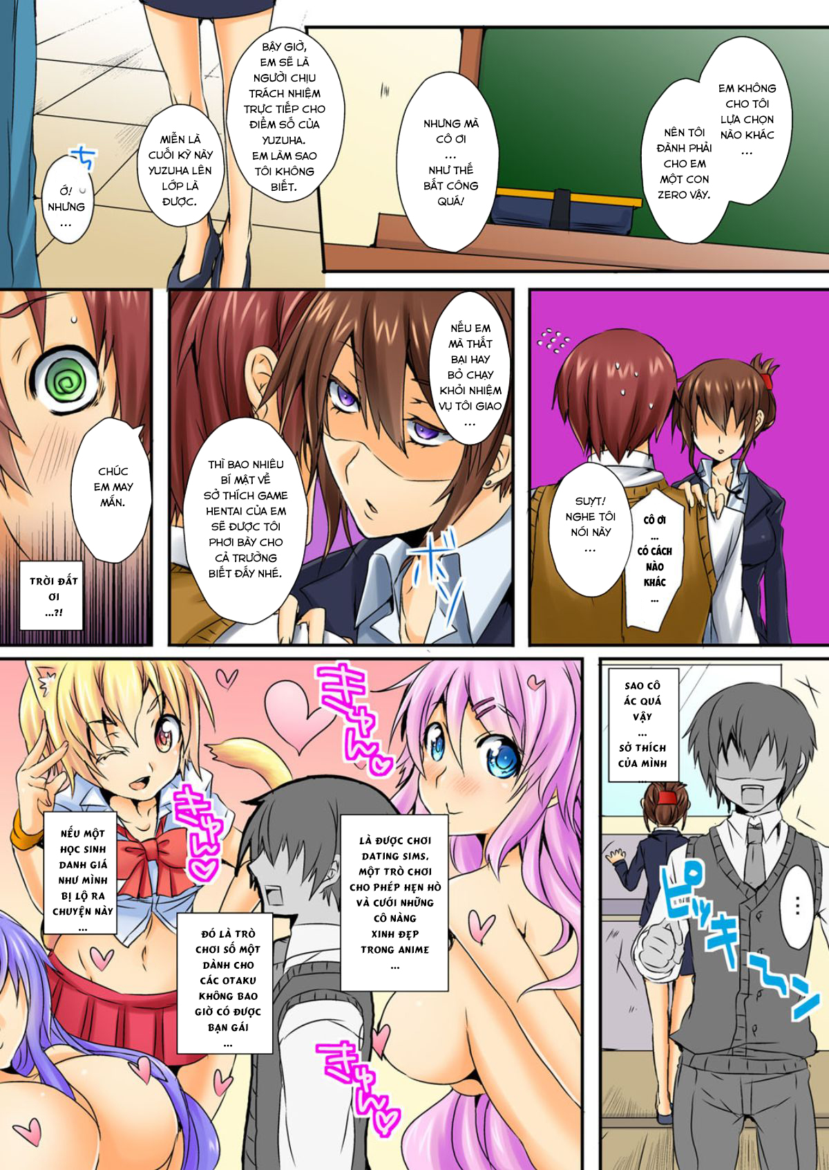 Đọc truyện hentai Chuyện Tình của Tôi và Cô Nàng Tsundere Khó Tính ♥ - Chap 1: Một Tình Huống Trớ Trêu