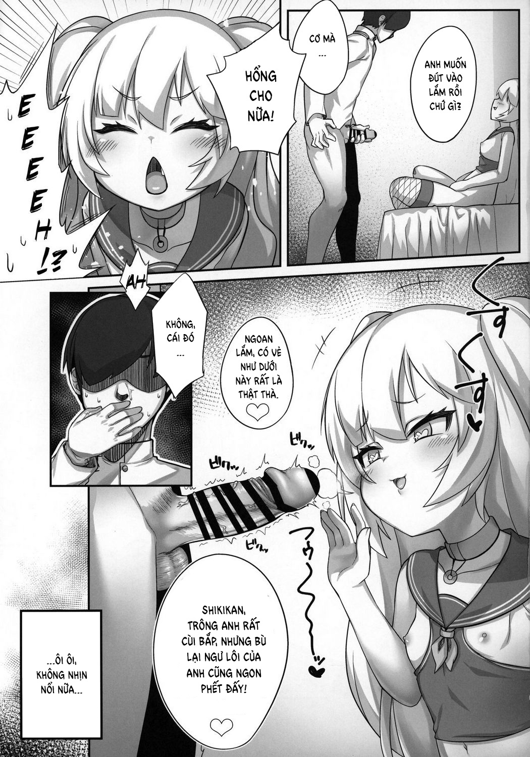 Đọc truyện hentai Chinpo no Osewa mo Bacchi Kooi (Azur Lane) - Oneshot