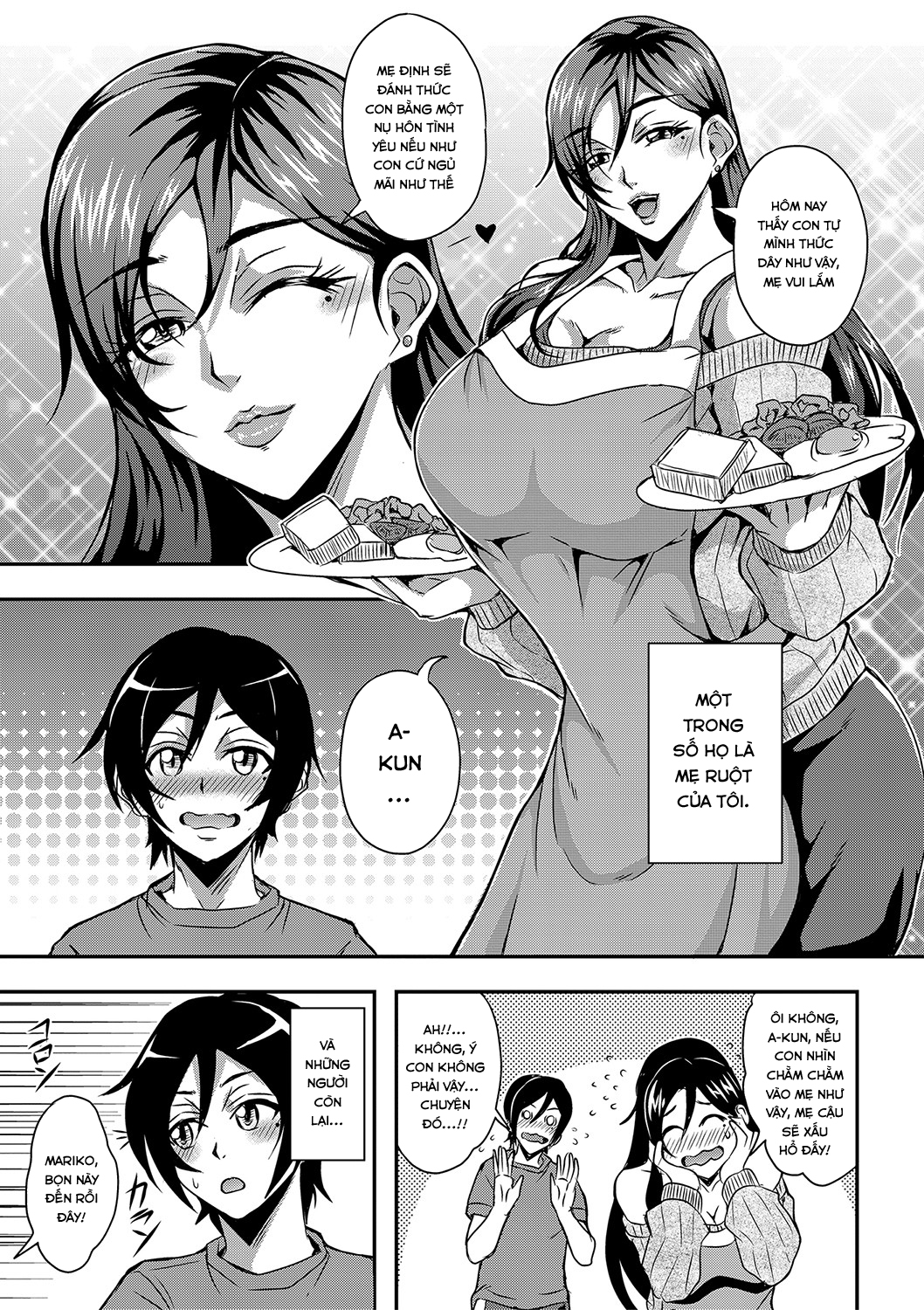 Đọc truyện hentai Boku to Succubus Mama-tachi to no Harem Life - Chap 1
