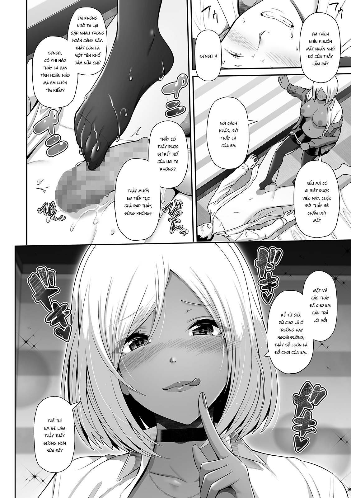 Đọc truyện hentai Thầy giáo khổ dâm crush em gyaru dâm đãng - Oneshot