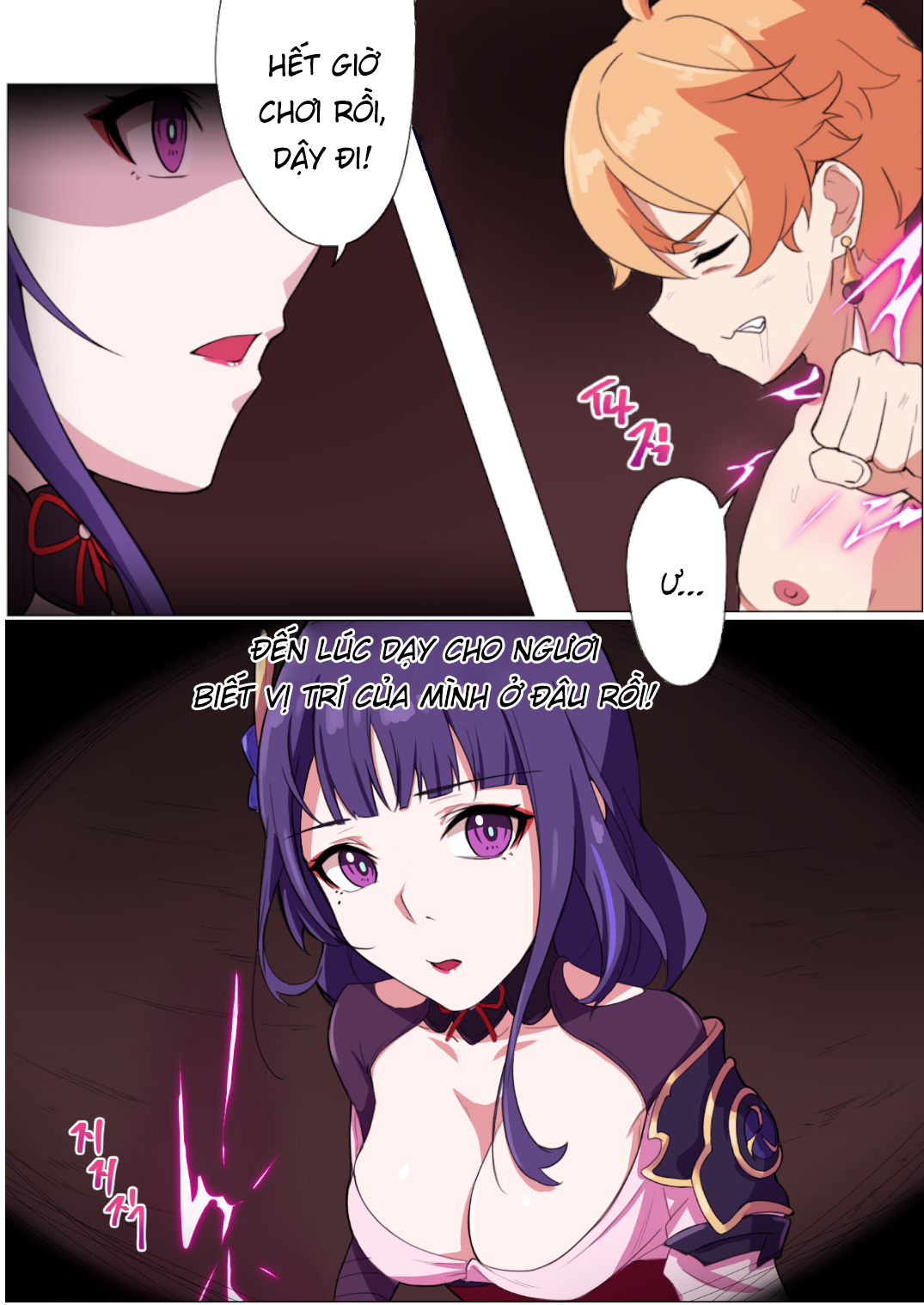 Đọc truyện hentai Raiden Shogun x Aether - Oneshot