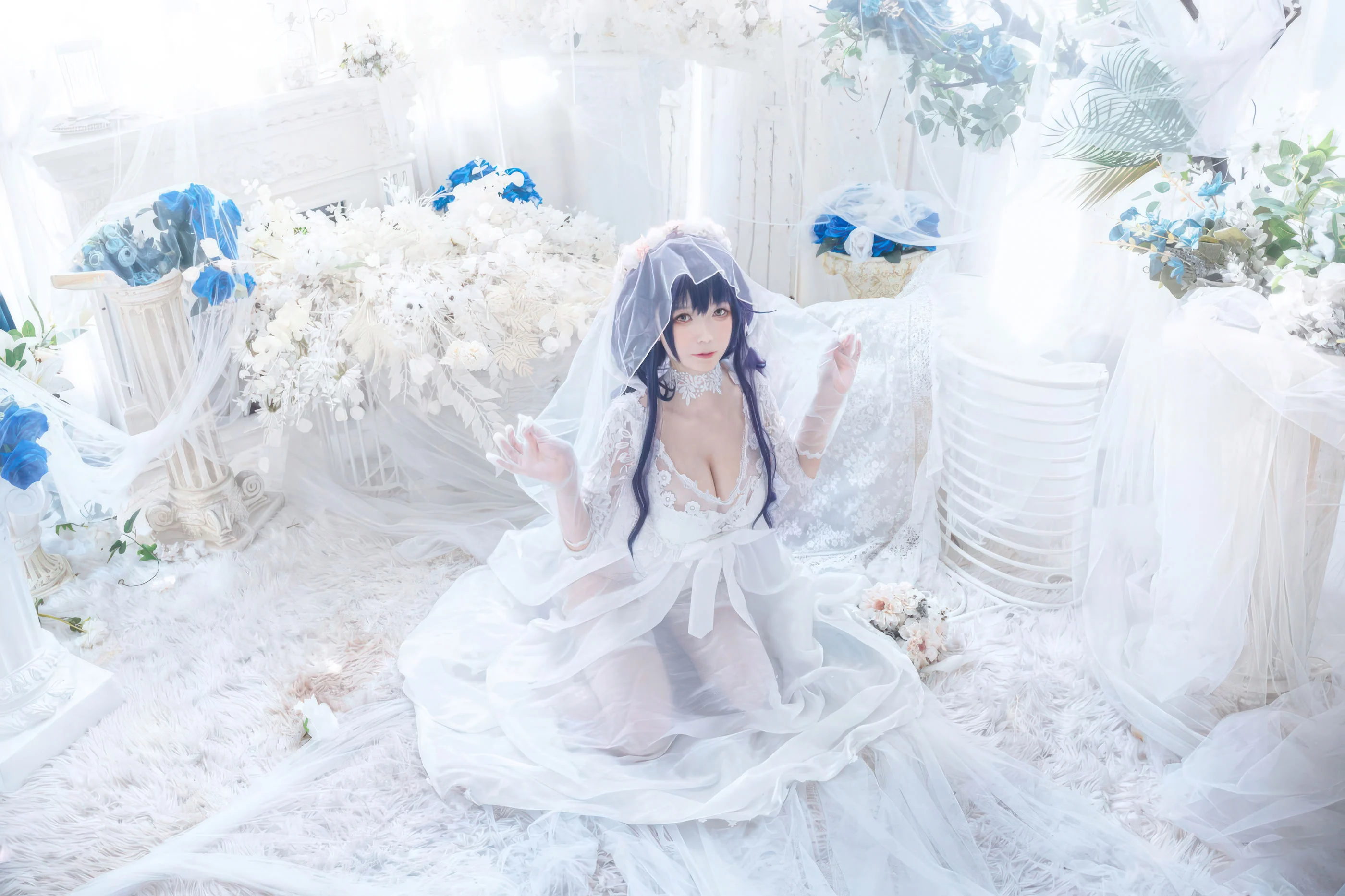 Đọc truyện hentai Tuyển tập Albums siêu phẩm Cosplay - Chap 1414 - Sakura-chan w Azur Lane Azuma no Hanayome