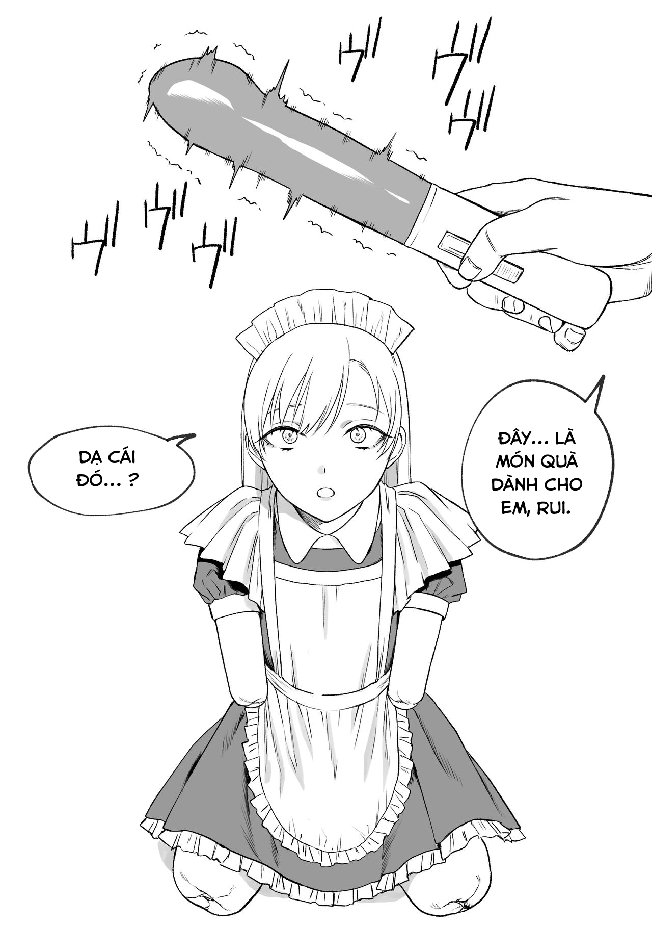 Đọc truyện hentai Hầu gái Rui - Oneshot