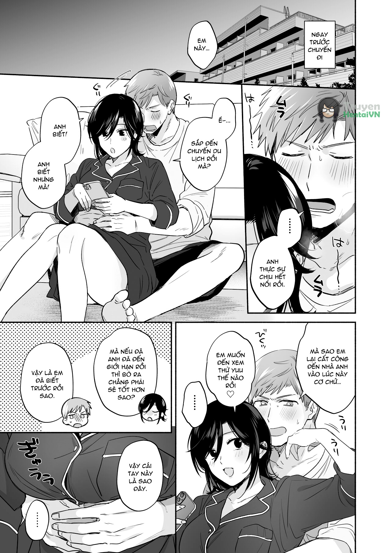 Đọc truyện hentai Suki Araba Kareshi no Seiheki o Yugametai! ~Gaman Genkai!! Icha Love Onsen Ryokou~ - Oneshot