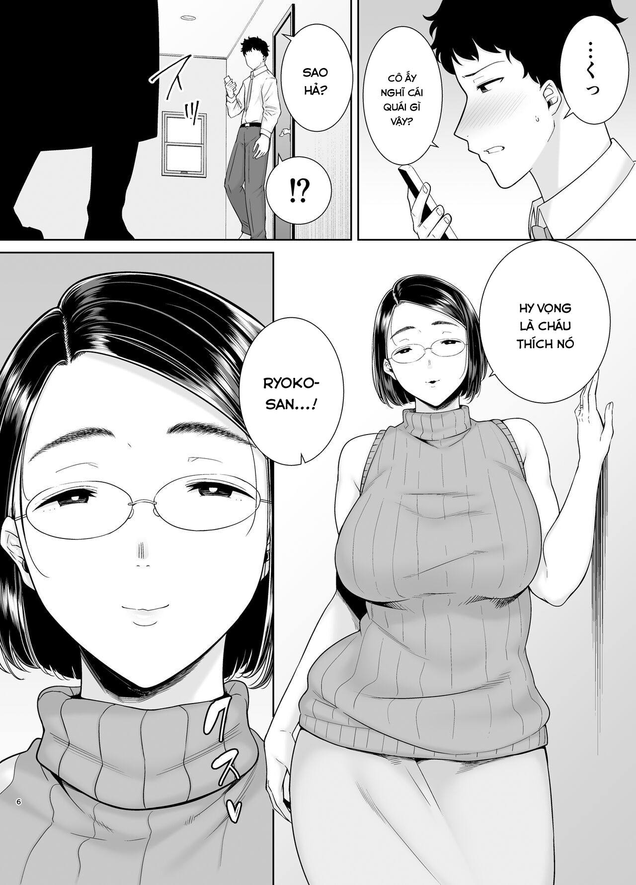 Đọc truyện hentai Bị mẹ bạn gái thịt - Chap 2