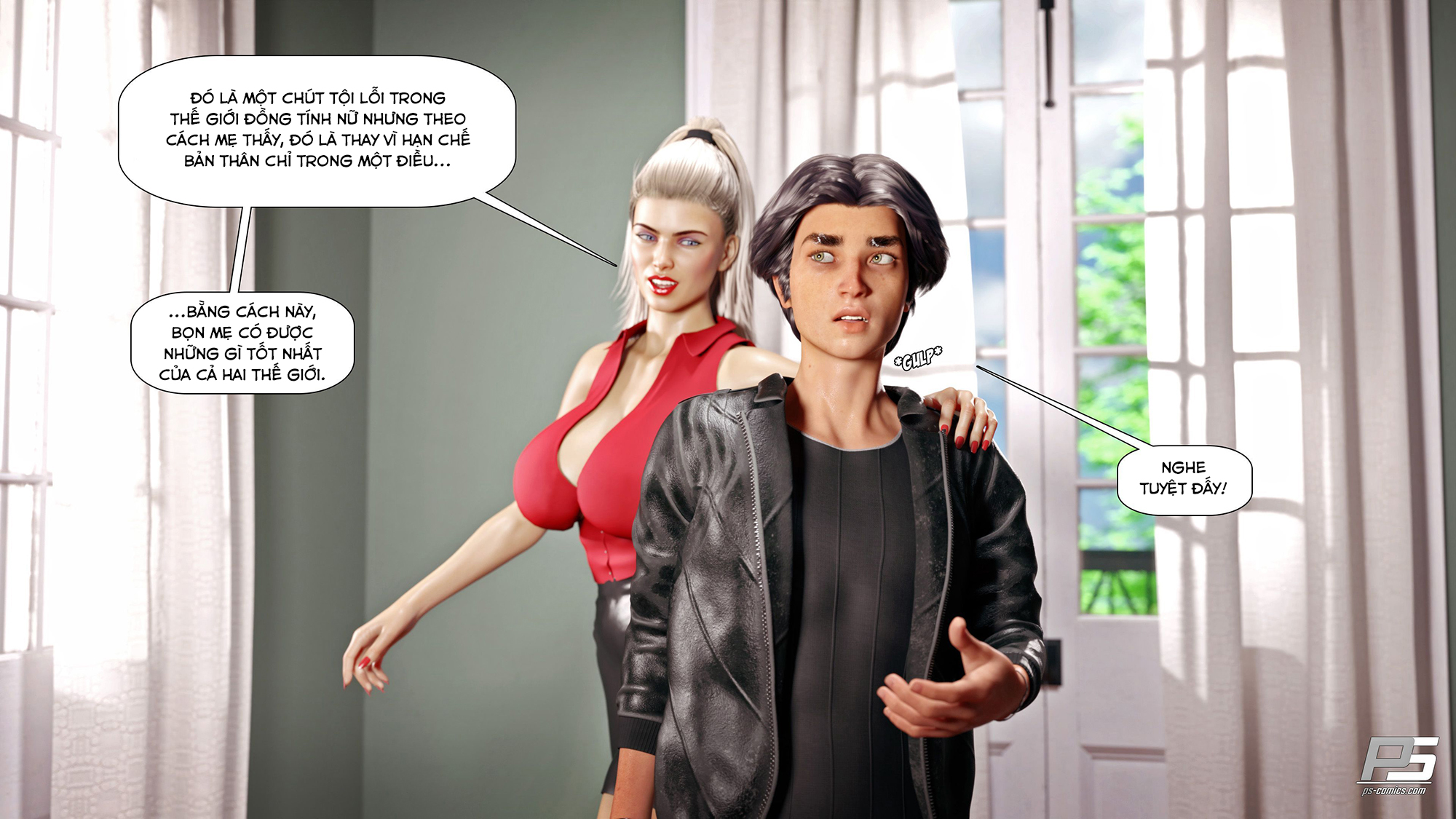 Đọc truyện hentai Milf Mansion - Vol 1 - Chương 4: Song tính luyến ái