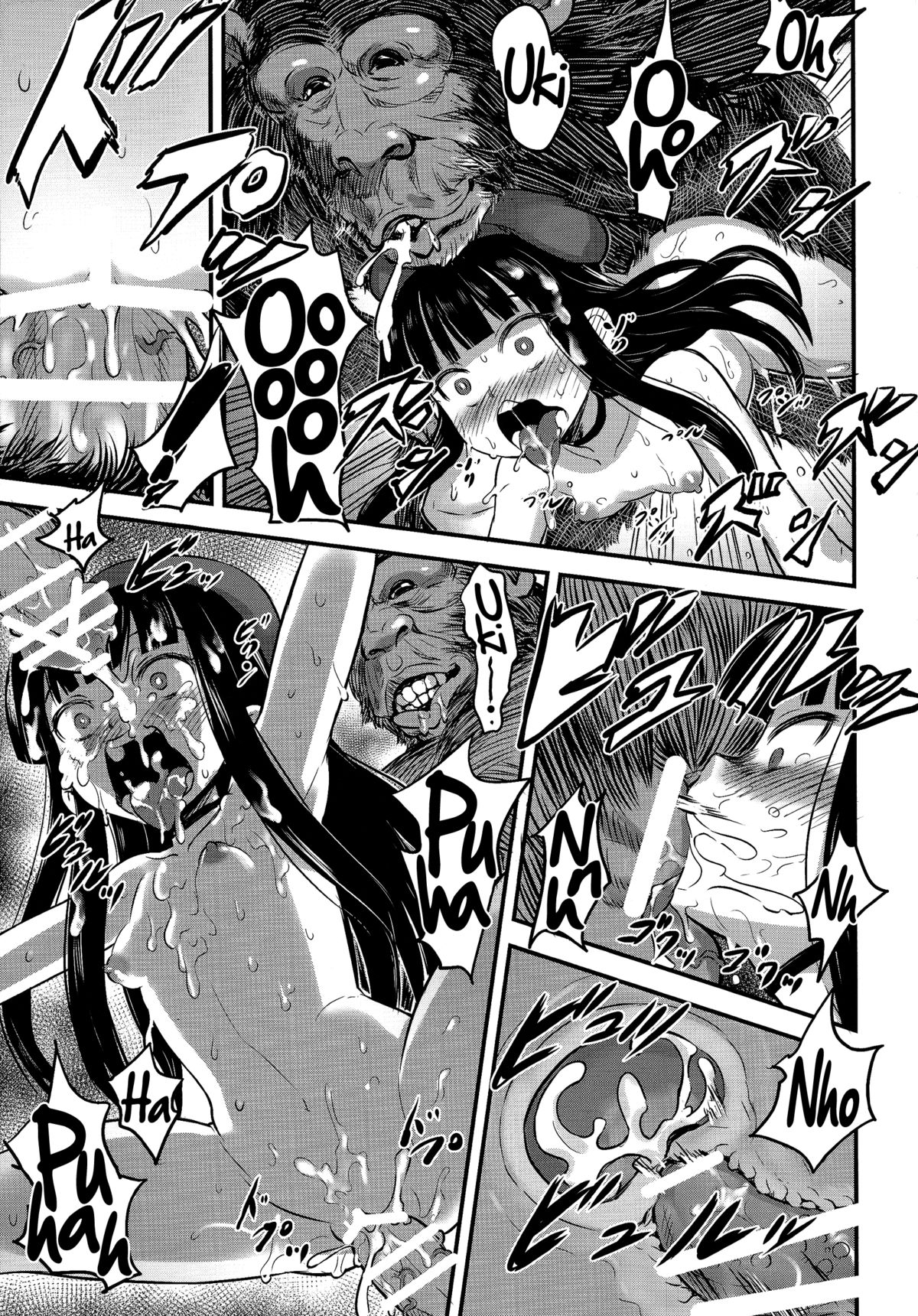 Đọc truyện hentai Công chúa khoả thân Honoka 2. Buổi triển lãm giao phối: Làm tình cùng với khỉ - Chap 1