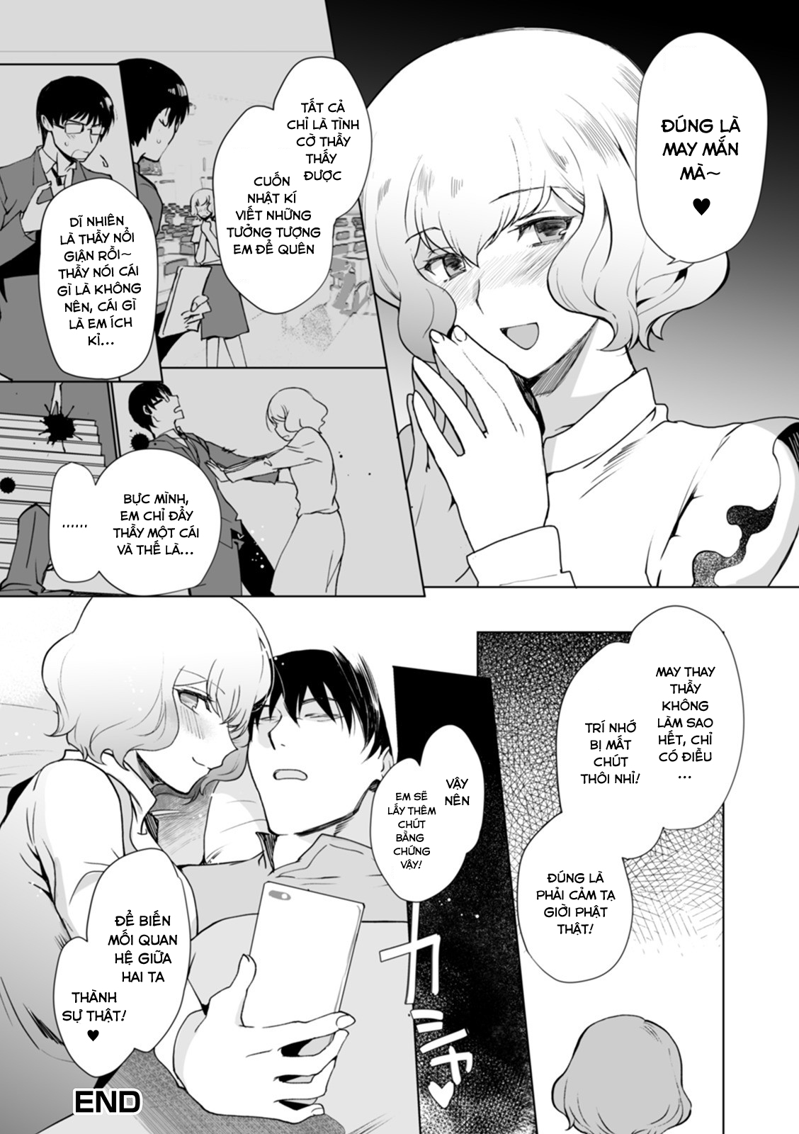 Đọc truyện hentai Kioku no Naka no Kanojo♂ - Oneshot