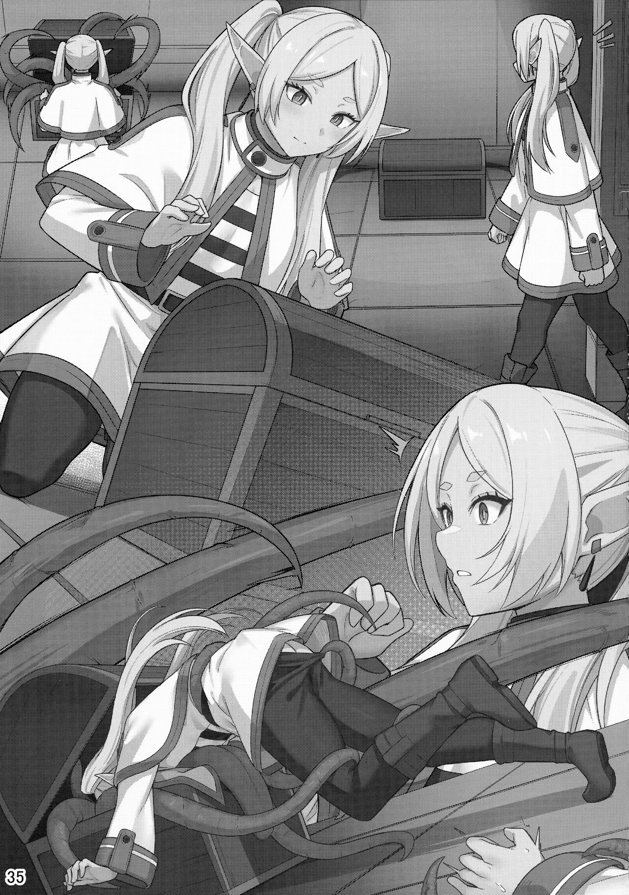 Đọc truyện hentai [Ohanabatake (Siseki Hirame)] Frieren's Chotto H na Hon (Sousou no Frieren) - Oneshot