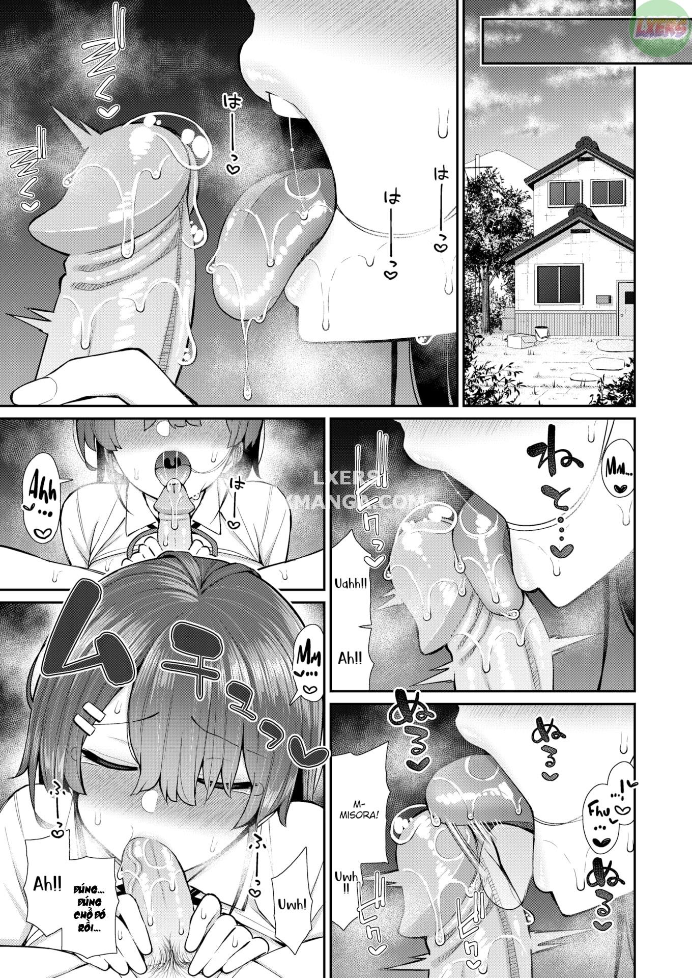 Đọc truyện hentai Sau giờ học Dưới bầu trời - Oneshot