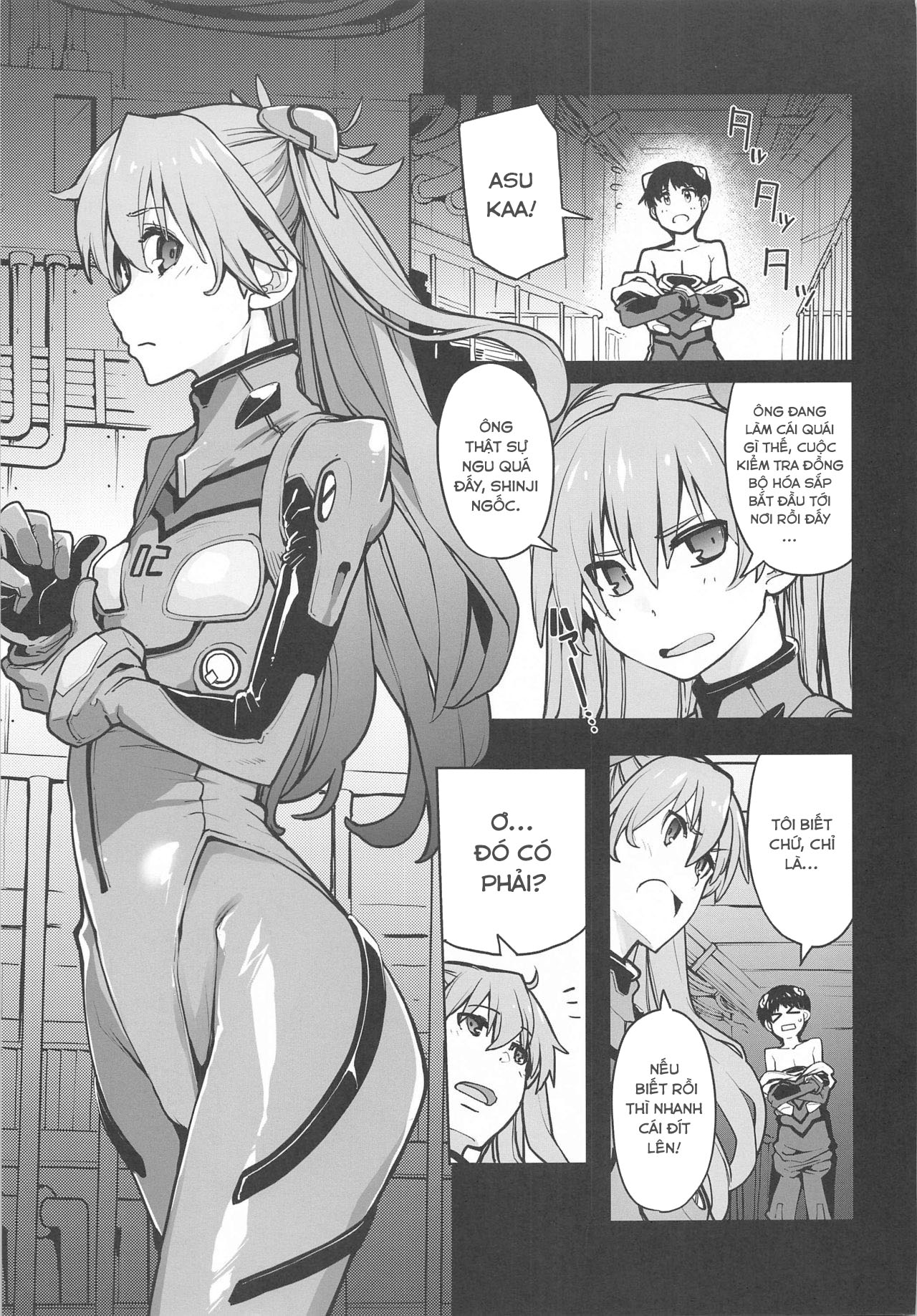 Đọc truyện hentai NIGHTMARE SPELL (Neon Genesis Evangelion) - 1 bắn