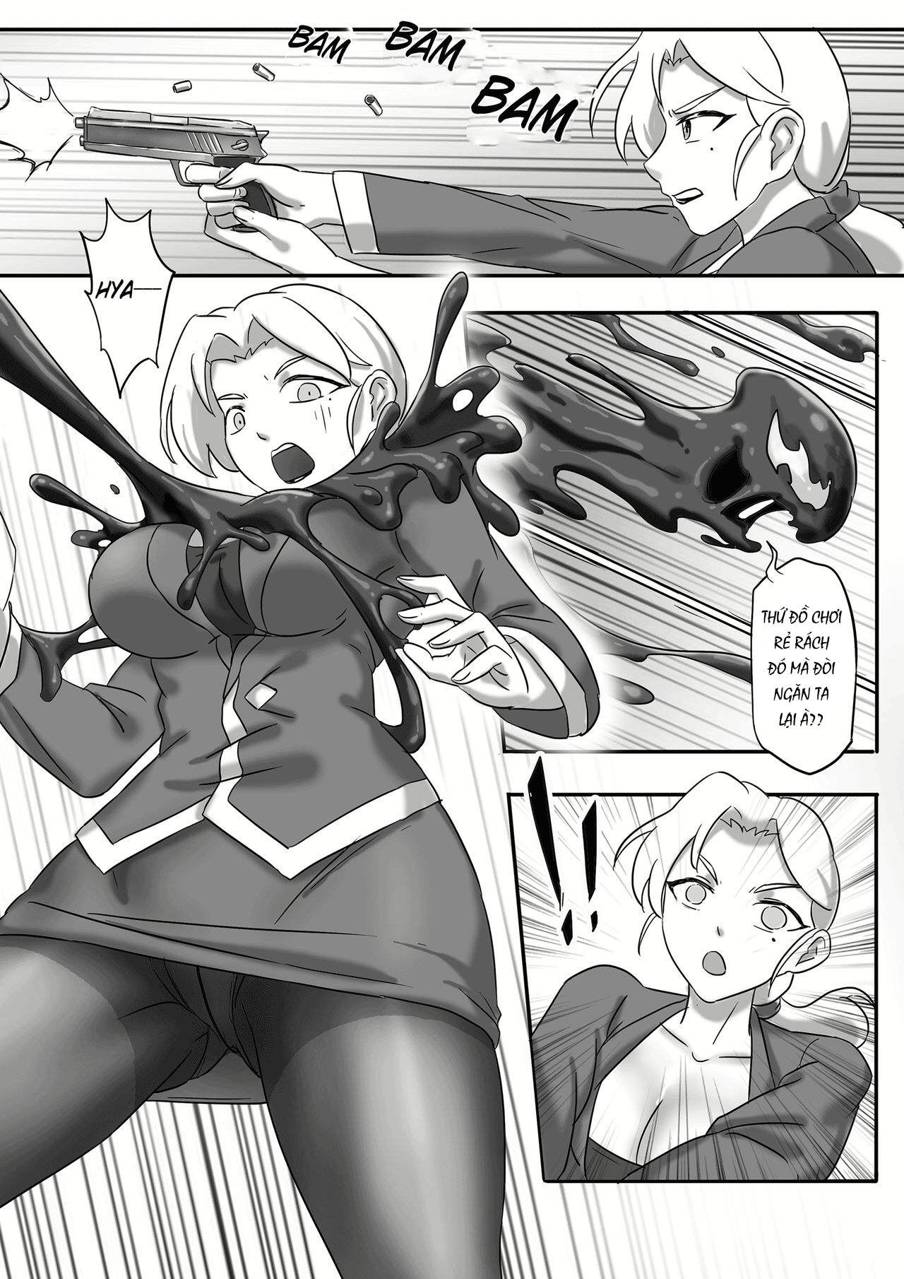 Đọc truyện hentai Nhện Đen - Oneshot