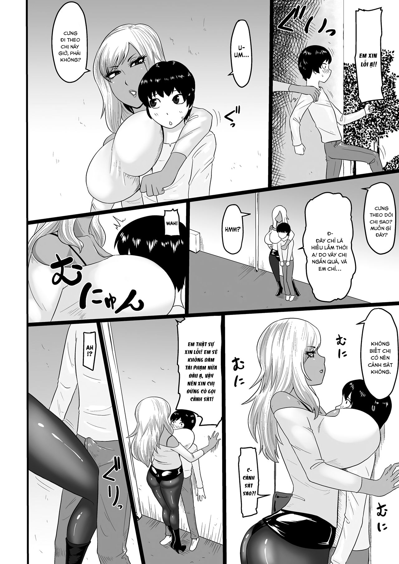 Đọc truyện hentai Bị bắt bởi nàng gal hư hỏng - Oneshot