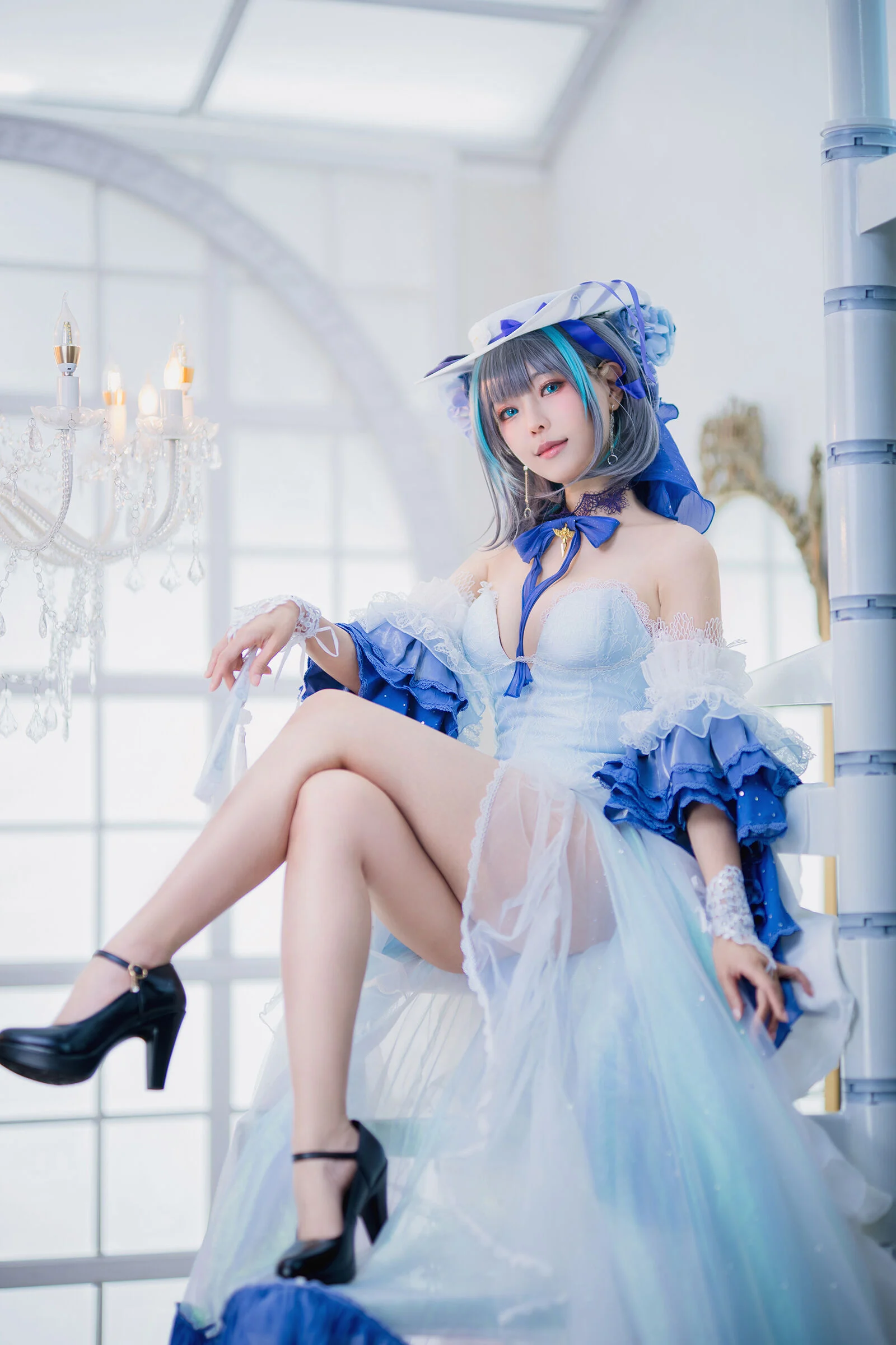 Đọc truyện hentai Tuyển tập Albums siêu phẩm Cosplay - Chap 365 - ely - cheshire dress