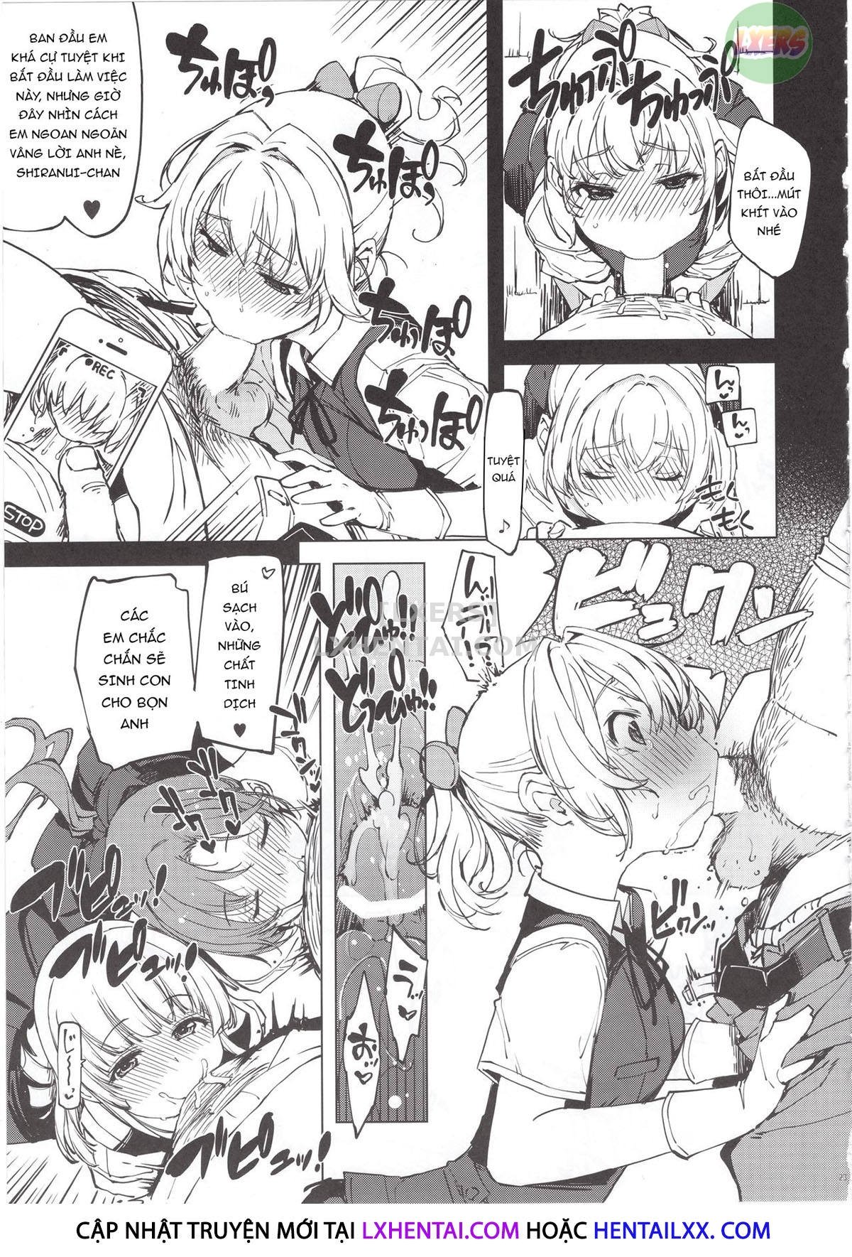 Đọc truyện hentai Hishokan Kashima No Houkokusho - Chap 1