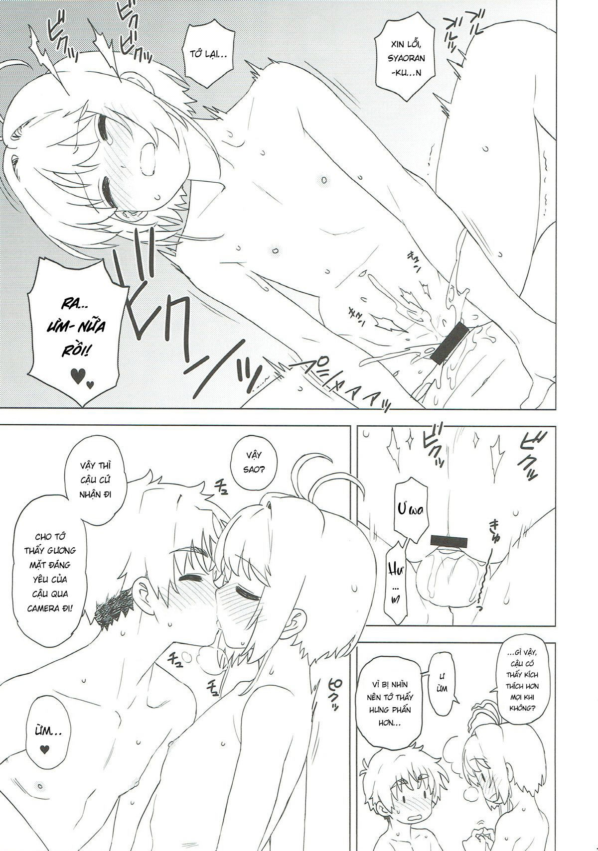 Đọc truyện hentai Làm video cùng Sakura và Syaoran - Oneshot