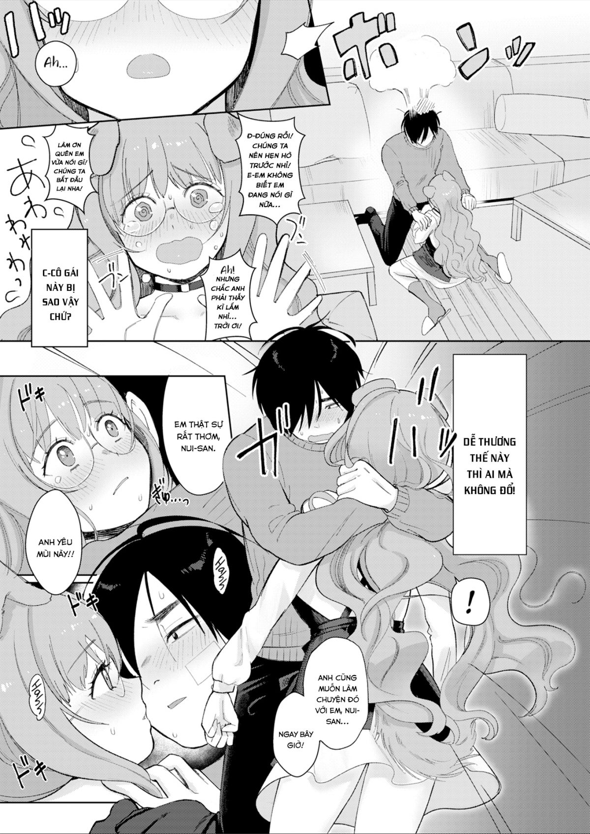 Đọc truyện hentai Nàng Cún và Chàng Sói - Oneshot