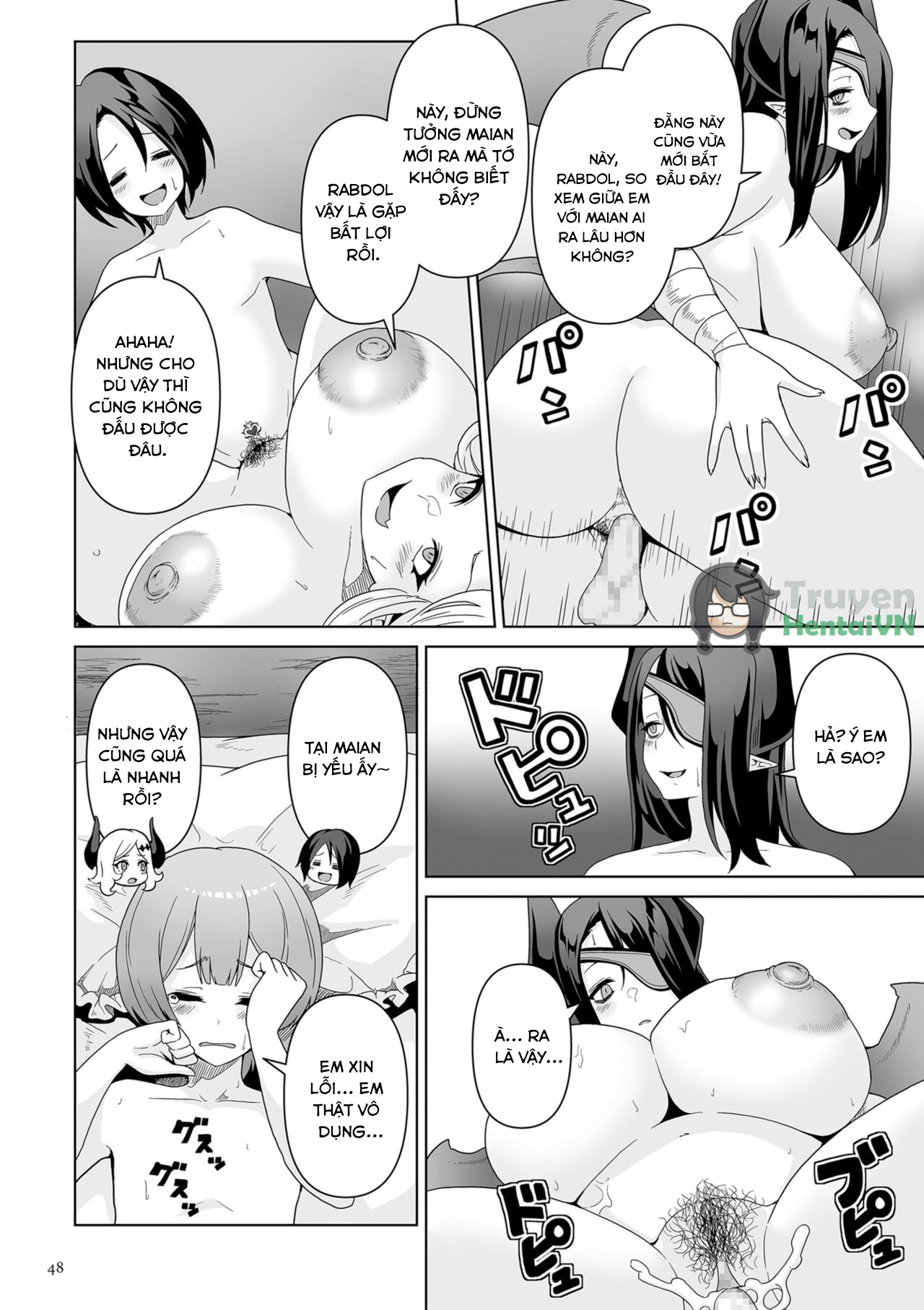 Đọc truyện hentai Vương quốc Succubus thèm bú - Chap 2