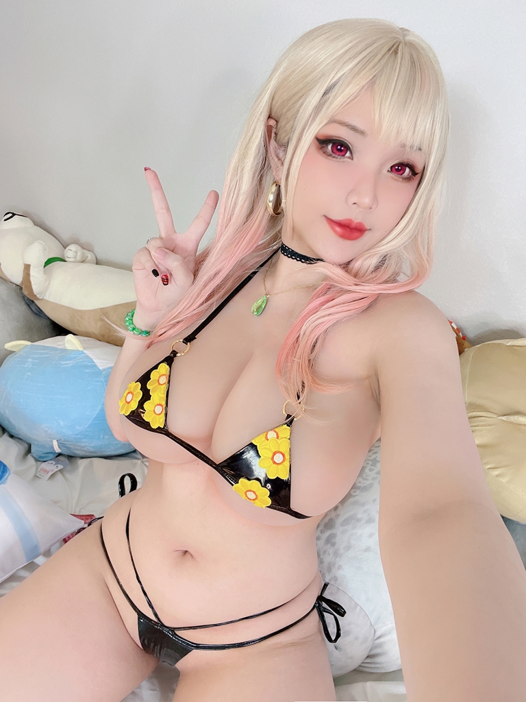 Đọc truyện hentai Tuyển tập Albums siêu phẩm Cosplay - Chap 123 - Hana Bunny – Marin Kitagawa Bikini
