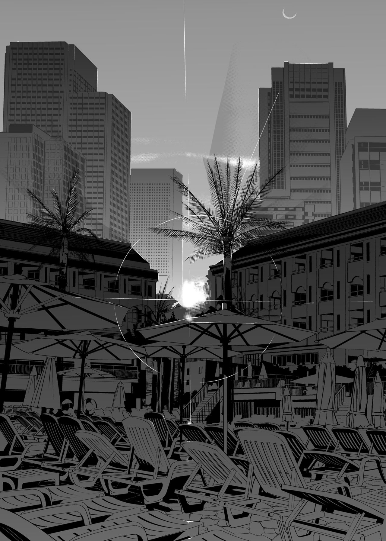 Đọc truyện hentai NTR Midnight Pool - Chap 4