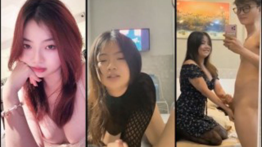 Trần Ngọc Minh Vy 2k7 sinh viên Văn Lang cực xinh face như gái Hàn Quốc lộ clip dâm dục chổng mông bú cu mời gọi ny địt