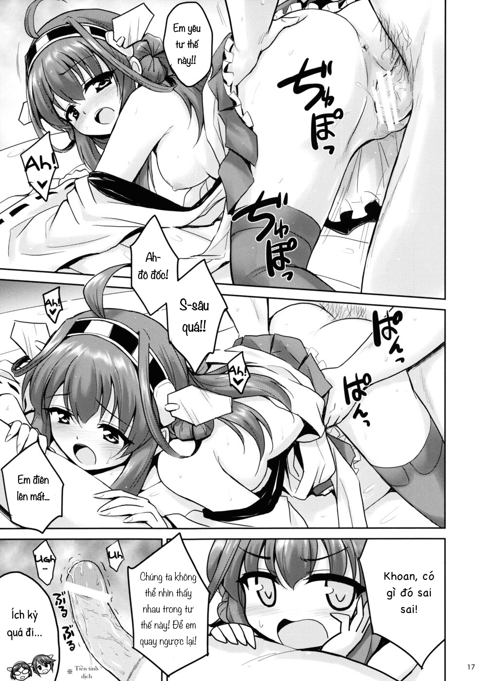 Đọc truyện hentai Chị Em Kongou và Đô Đốc! (Kantai Collection) - Oneshot