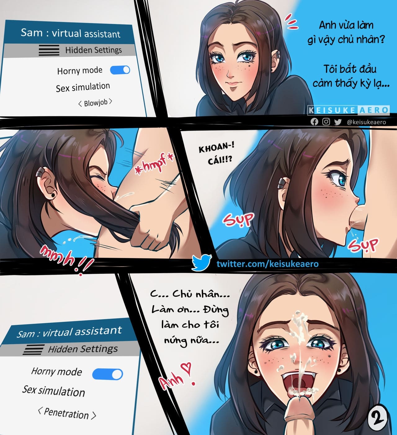 Đọc truyện hentai Trợ Lý Ảo Samsung - Oneshot