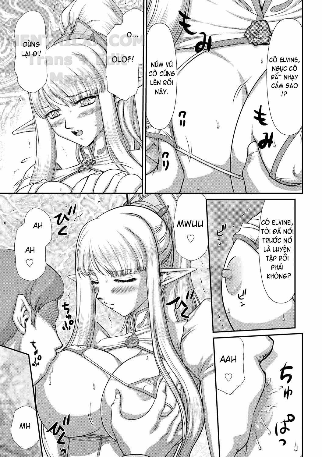 Đọc truyện hentai Inraku No Seijo Elvine - Chap 8