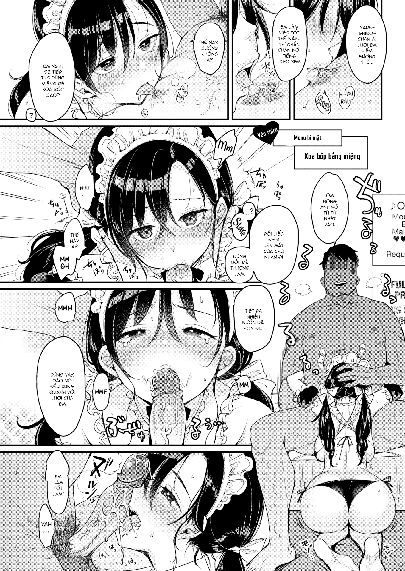 Đọc truyện hentai Nadeshiko- san không thể từ chối công việc làm thêm đầu tiên - Oneshot