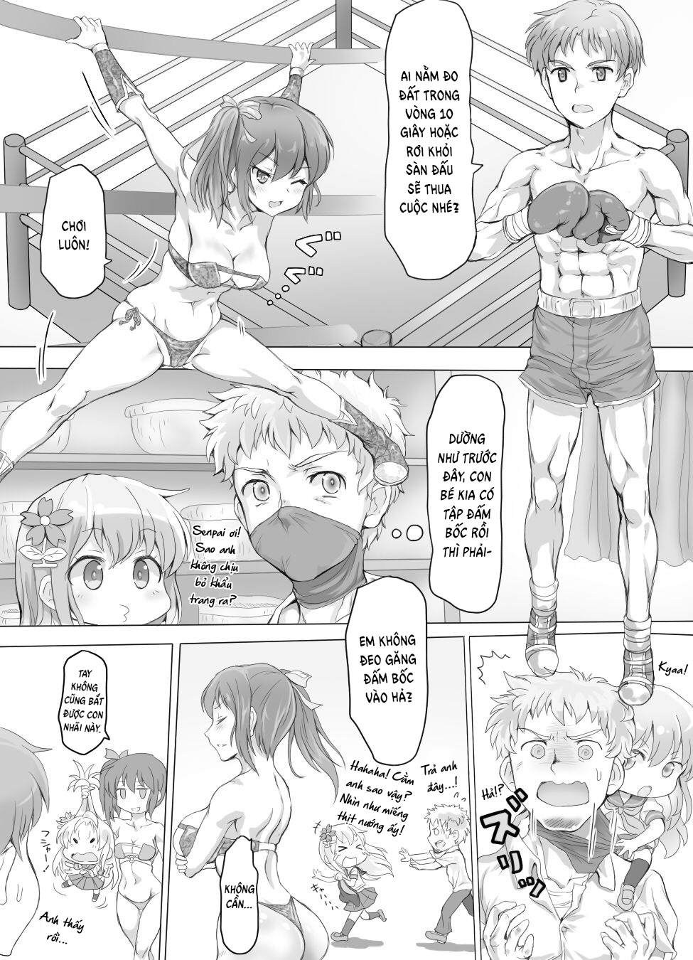 Đọc truyện hentai Naburi Tokidoki Shasei ~Kouhai no Joshi ni Makete Shasei Saserareta Ore~ - Chap 2