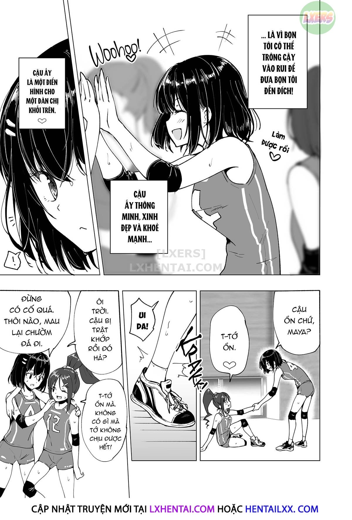 Đọc truyện hentai Cô gái bóng chuyền này đã được trải nghiệm một mát xa gợi cảm - Chap 1