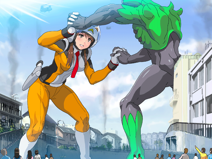 Đọc truyện hentai Kyodai Bishoujo Arawaru!! - Artist CG Ảnh động