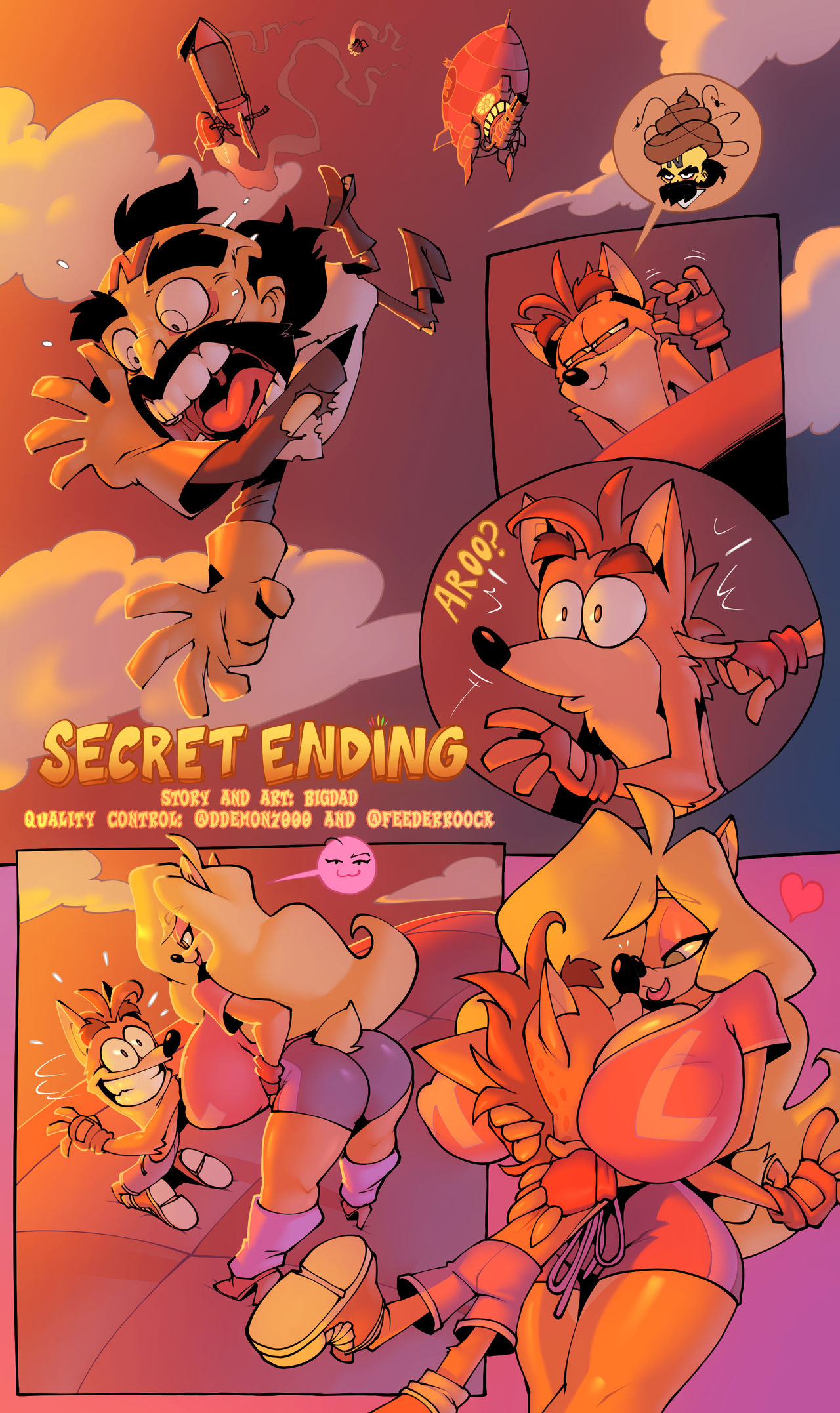 Đọc truyện hentai Crash Bandicoot – Secret Ending - Artist CG