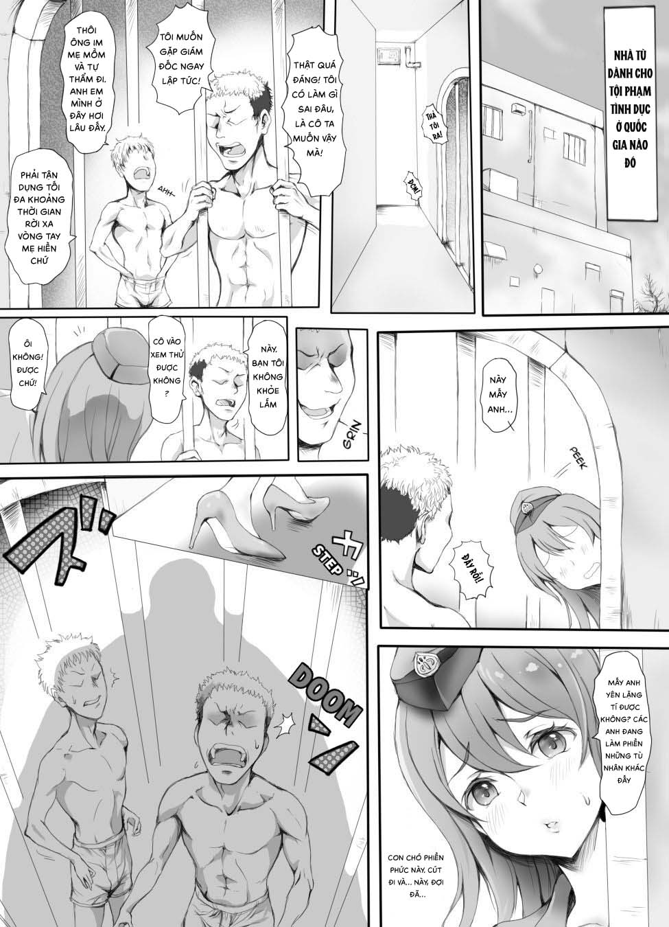 Đọc truyện hentai Horny Jail - Oneshot