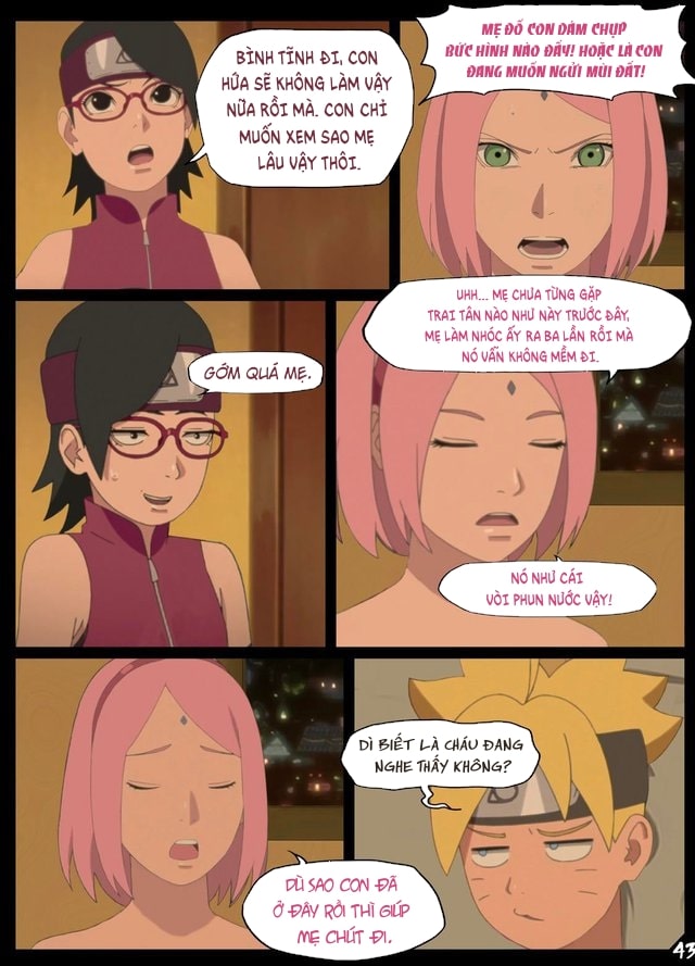 Đọc truyện hentai Sinh Nhật Boruto - Chap 3.1 Mangekyou Sharingan