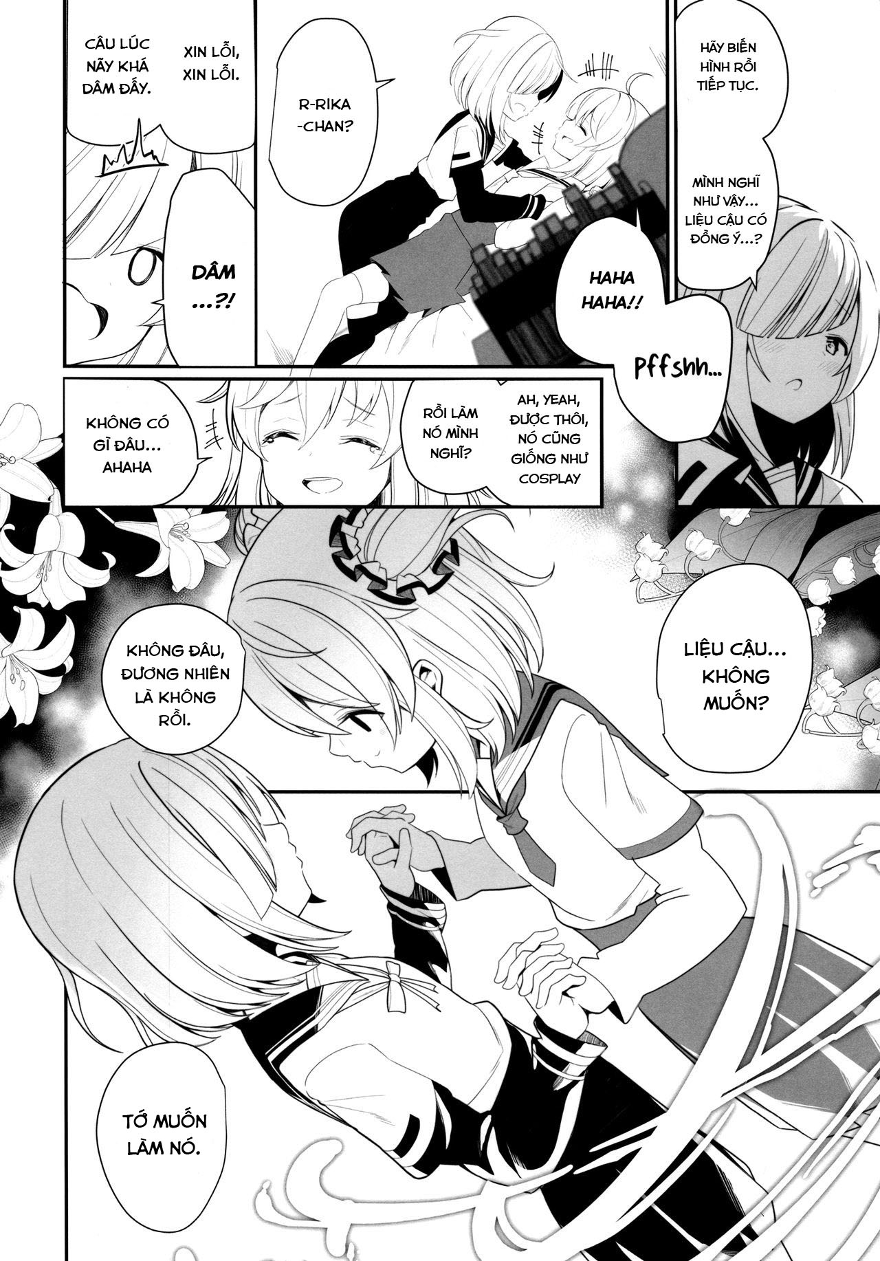 Đọc truyện hentai Suzuran no Hanakotoba - Oneshot