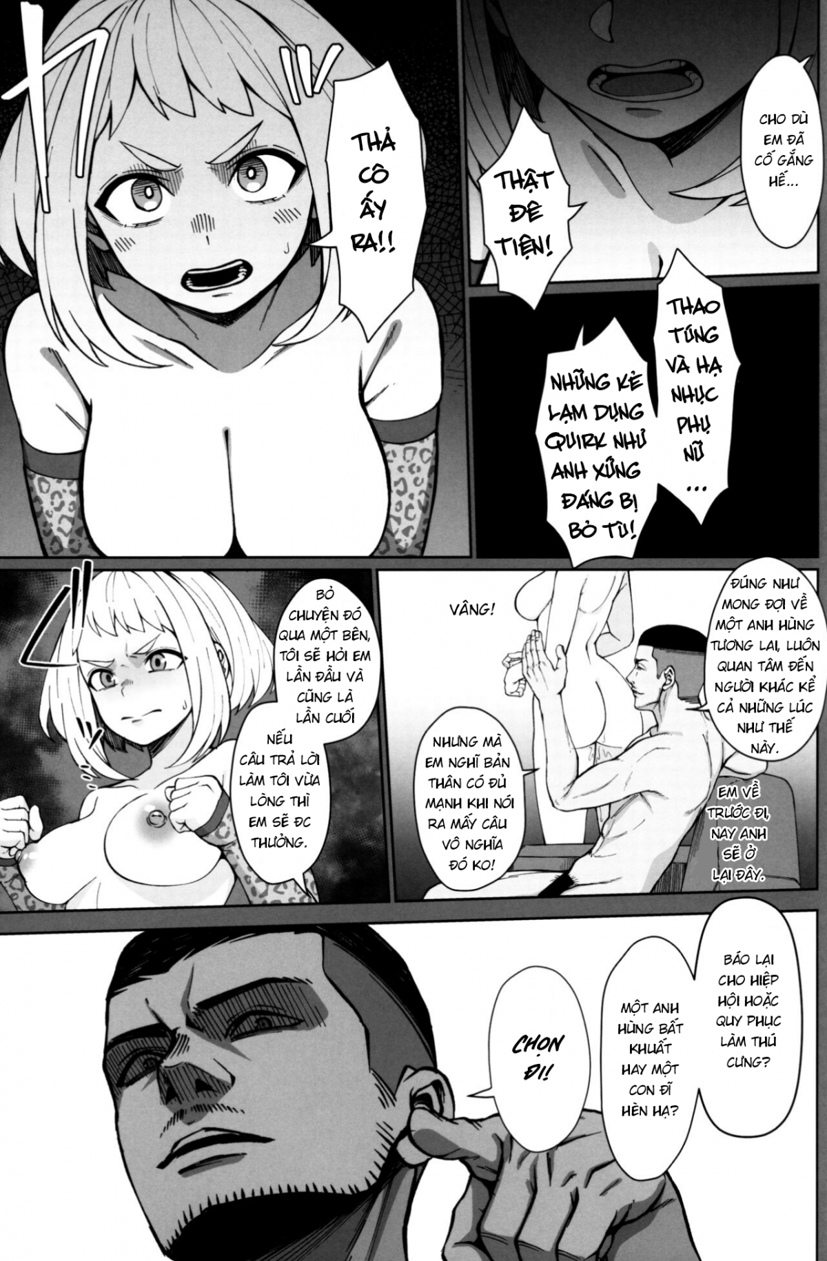 Đọc truyện hentai Pathetic Heroism - Oneshot