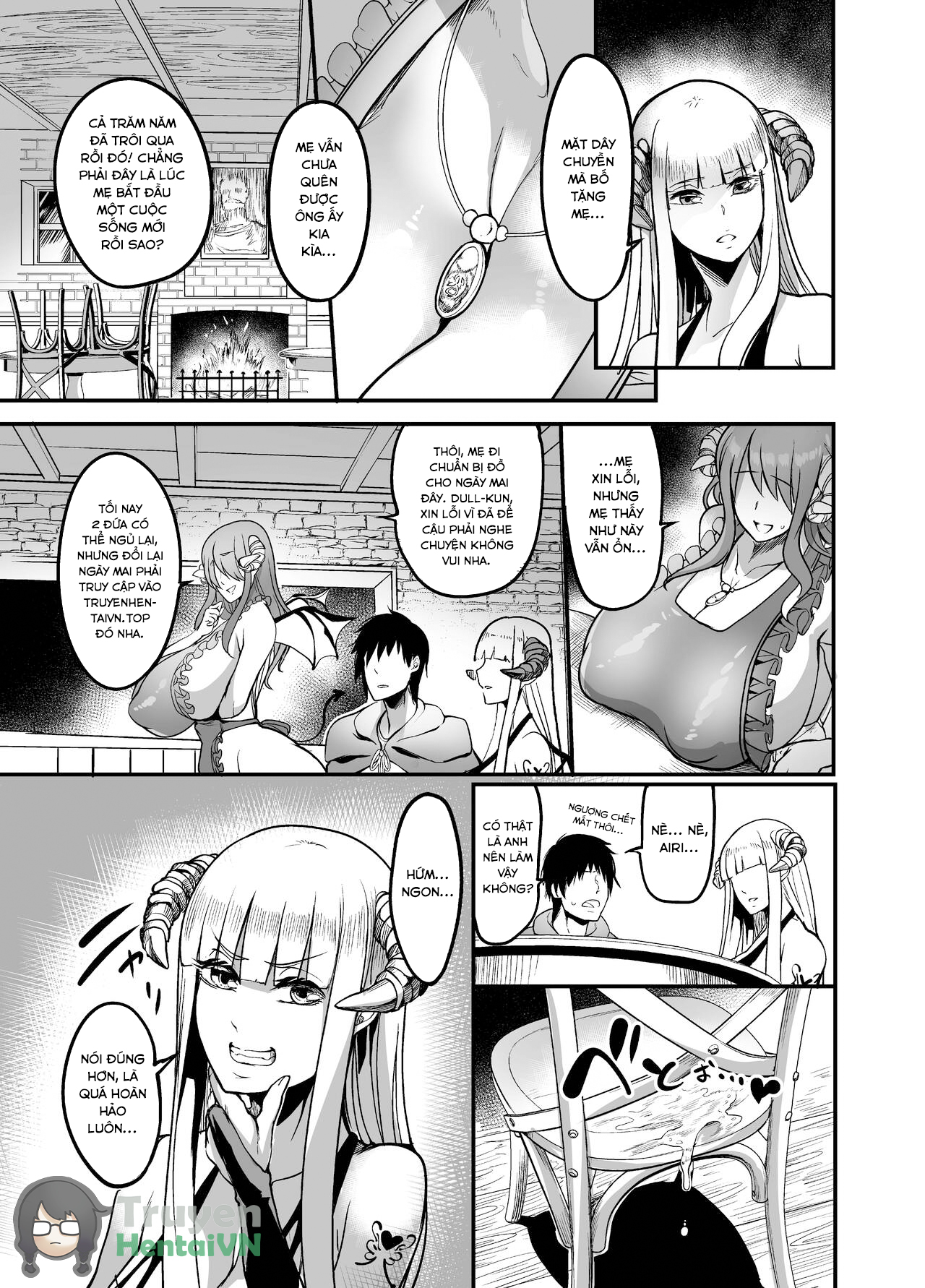 Đọc truyện hentai Chào mừng ngôi làng Succubus! - part 2