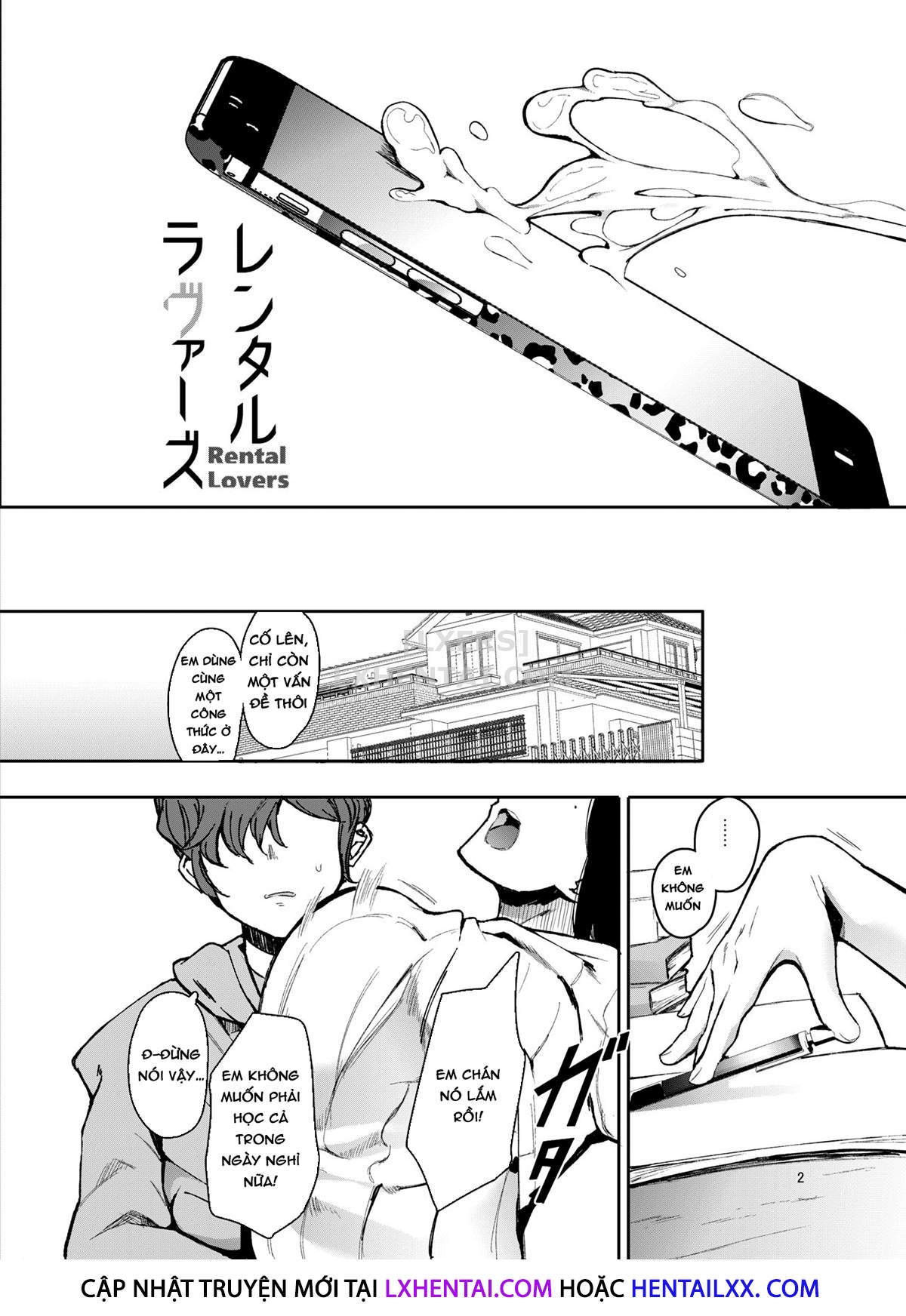 Đọc truyện hentai Rental Lovers - Oneshot