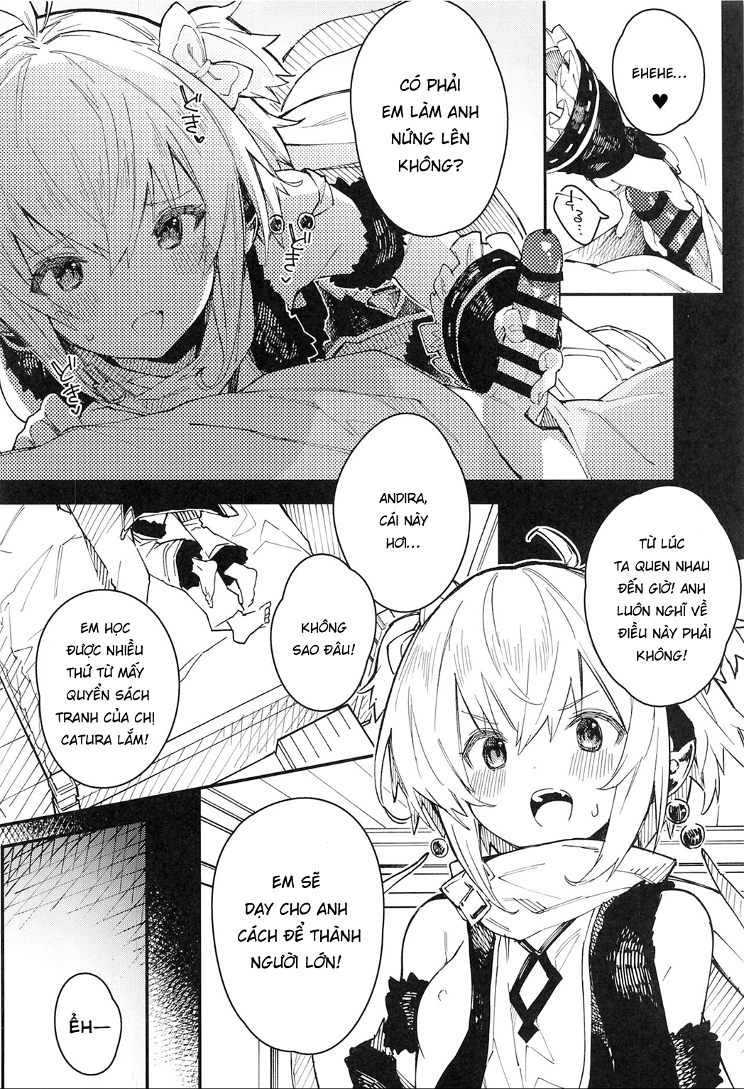 Đọc truyện hentai Andira-chan to Ichaicha suru Hon (Granblue Fantasy) - Oneshot