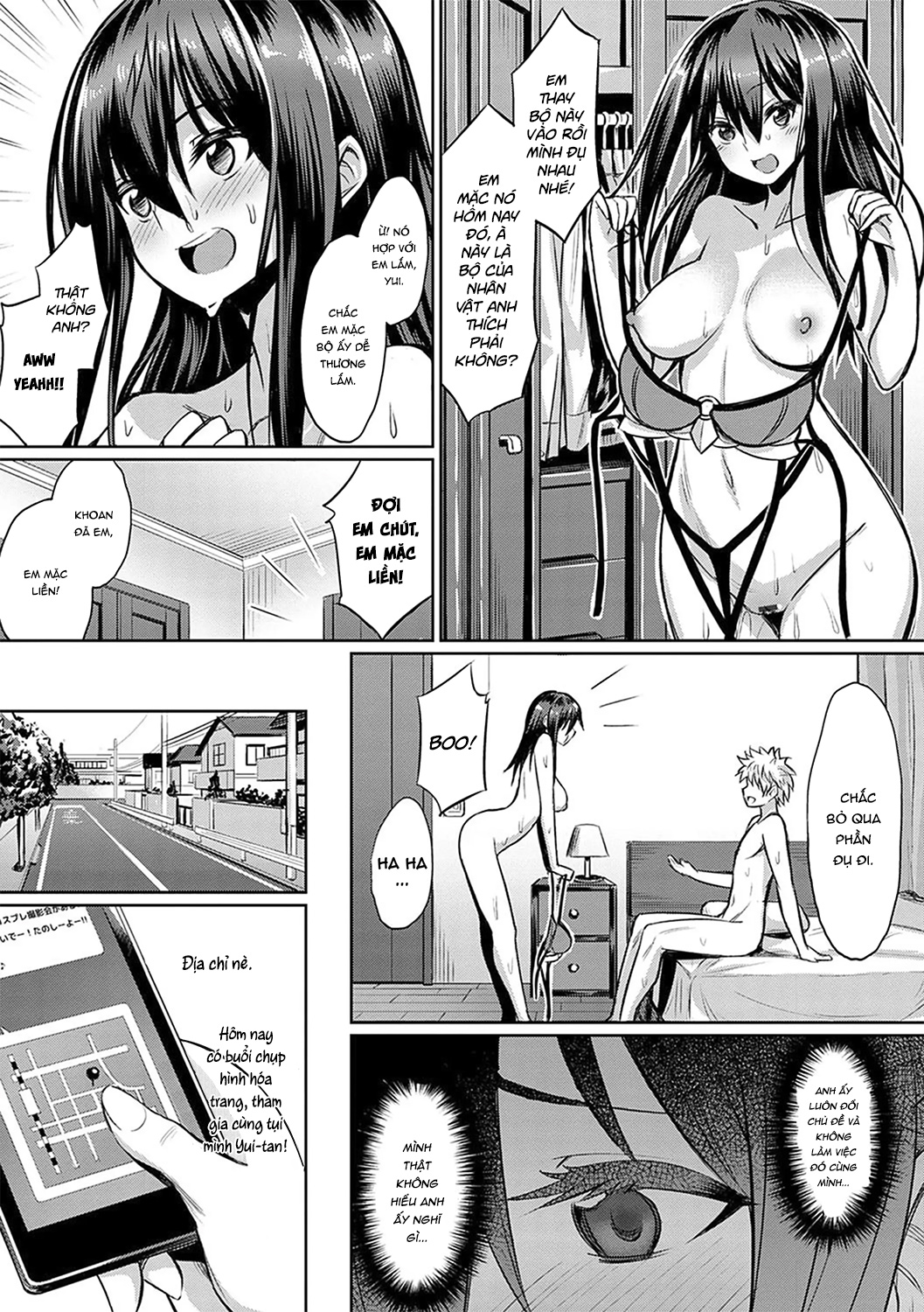 Đọc truyện hentai Mặt trái của buổi chụp hình. Ngắm nhìn sự dâm đãng của em đi mà! - Oneshot